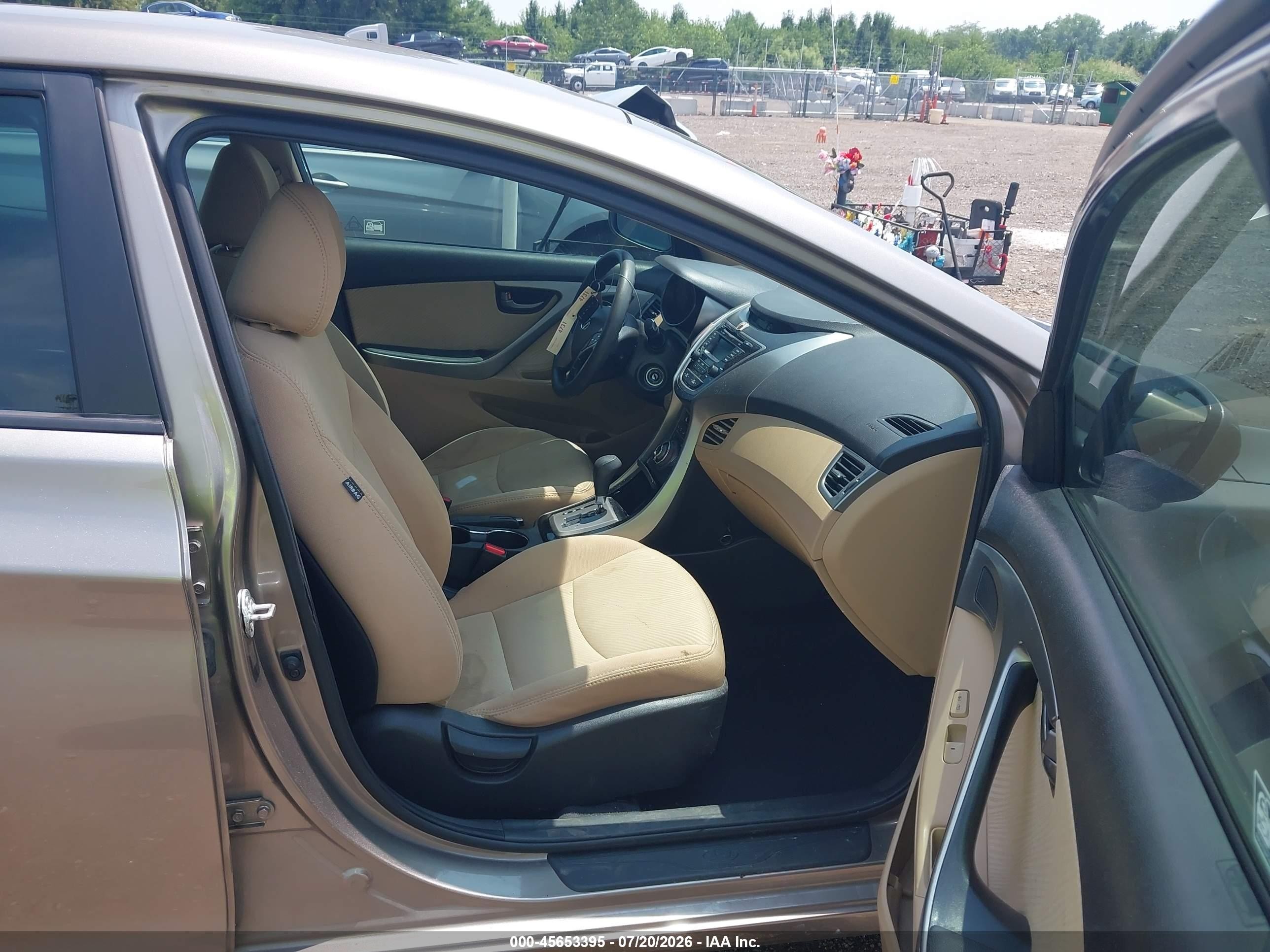 2013 Hyundai Elantra Gls Silver vin: 5NPDH4AE2DH389373