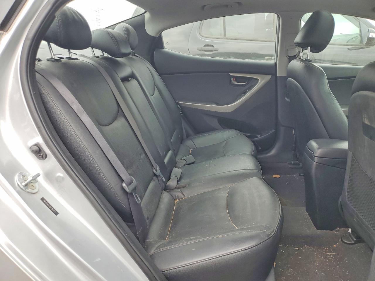2013 Hyundai Elantra Limited Silver vin: 5NPDH4AE2DH394721