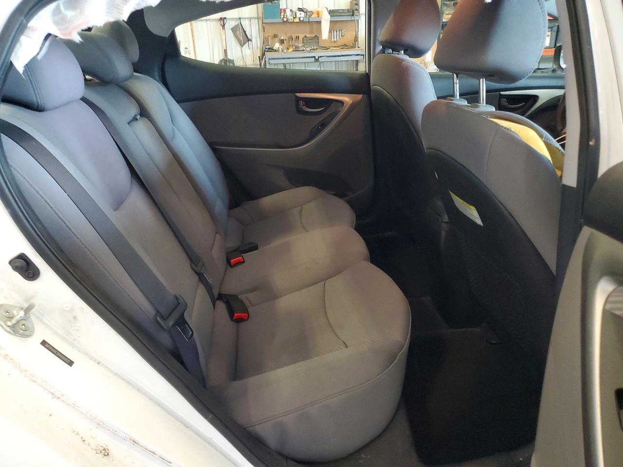 2013 Hyundai Elantra Gls White vin: 5NPDH4AE2DH406933