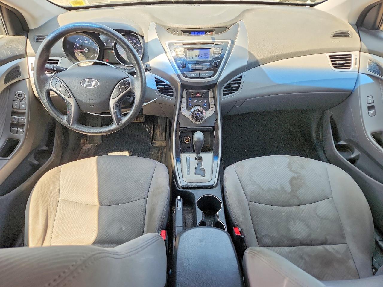 2013 Hyundai Elantra Gls Silver vin: 5NPDH4AE2DH413297