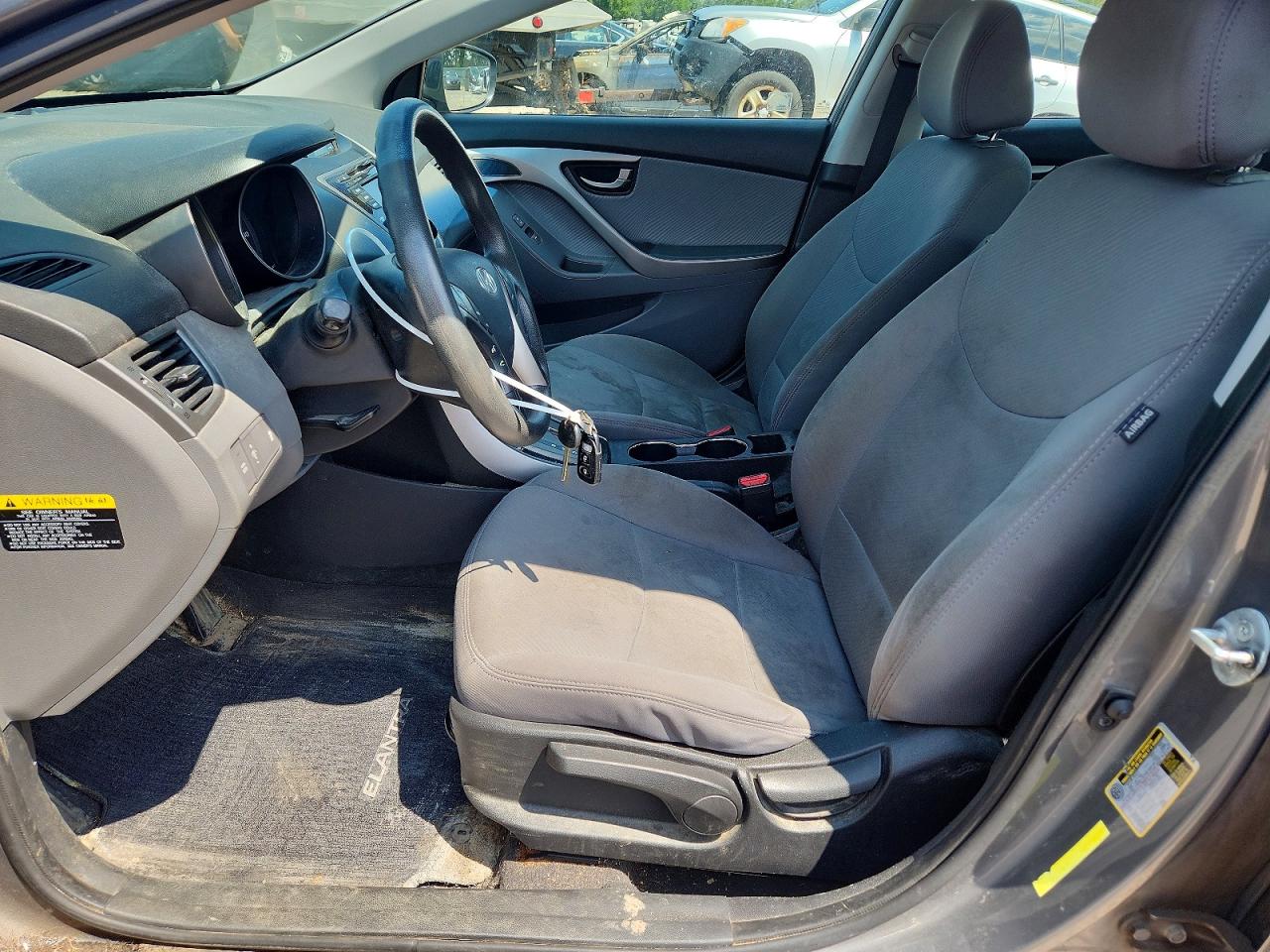 2013 Hyundai Elantra Gls Silver vin: 5NPDH4AE2DH413297