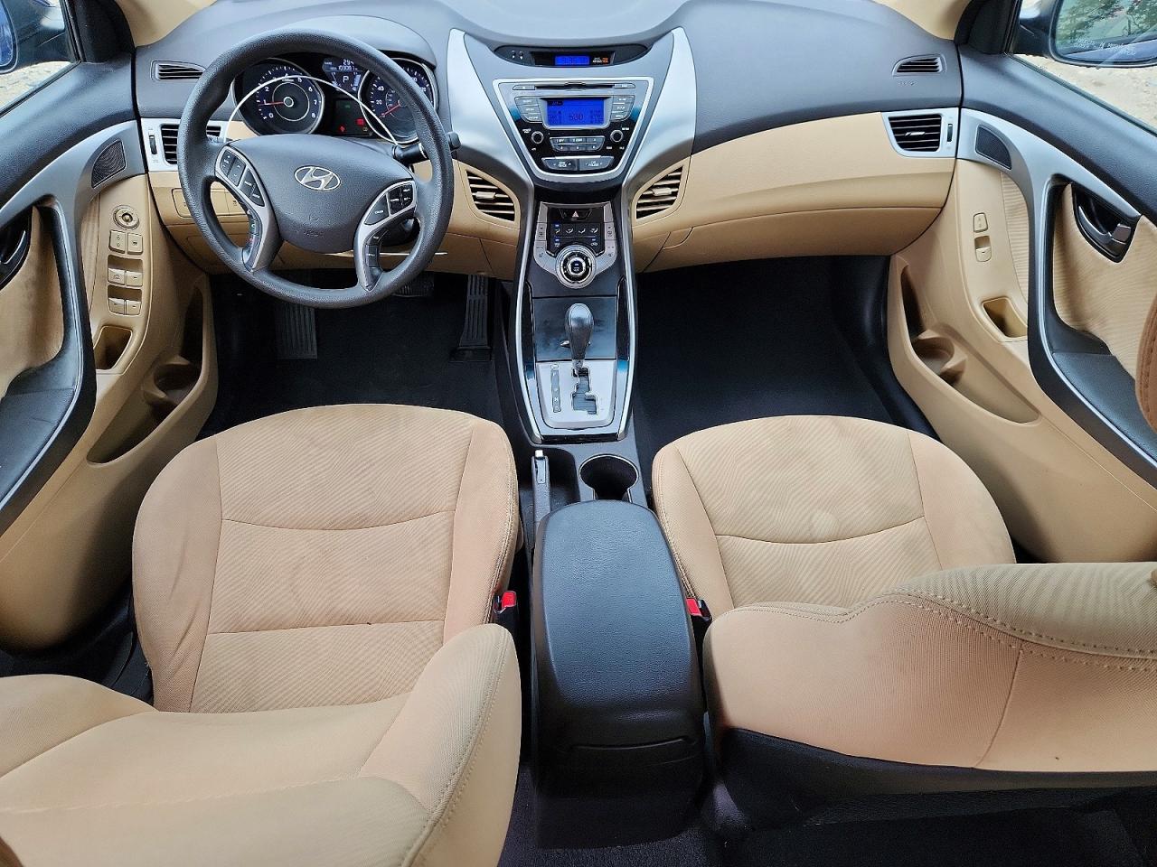 2013 Hyundai Elantra Gls Blue vin: 5NPDH4AE2DH415308