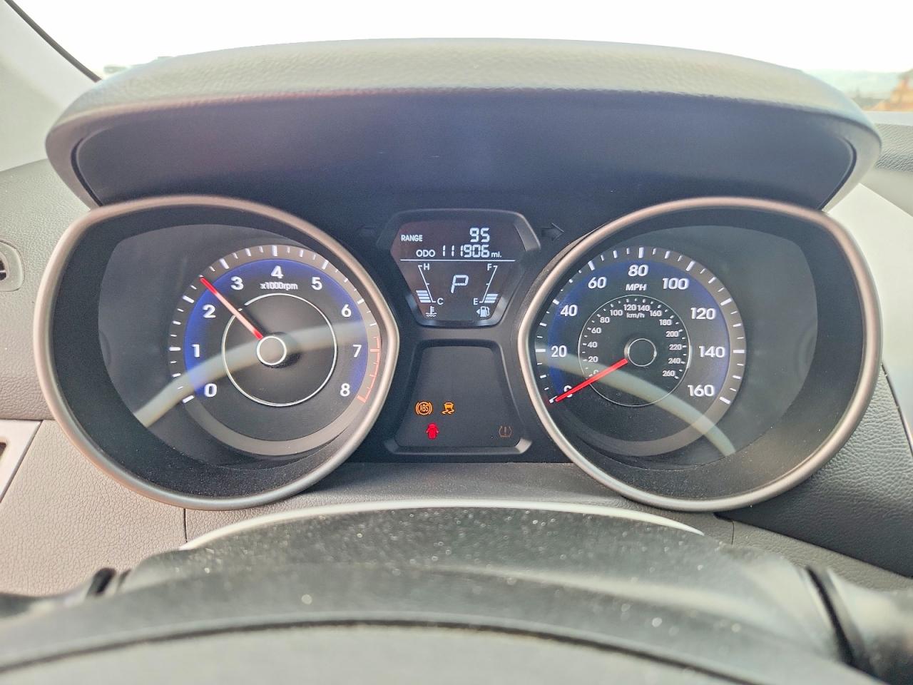 2013 Hyundai Elantra Gls Gray vin: 5NPDH4AE2DH419794