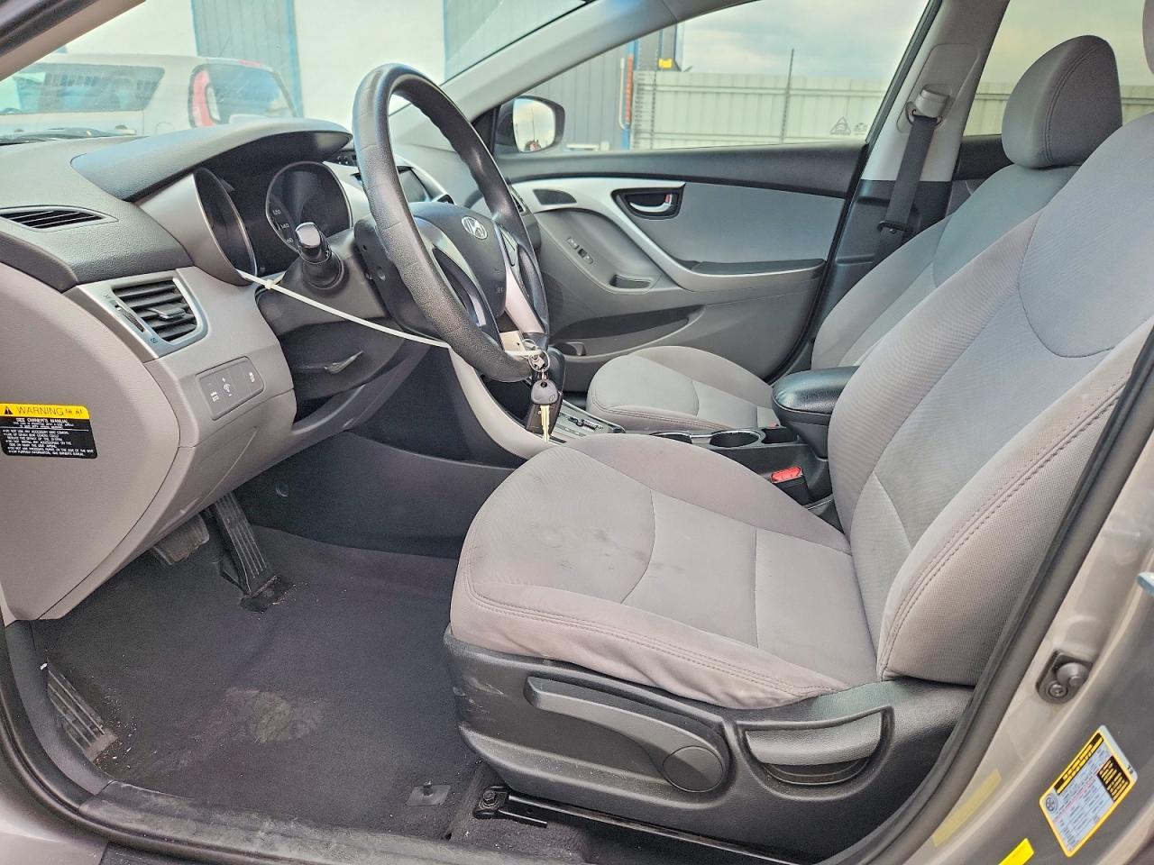 2013 Hyundai Elantra Gls Gray vin: 5NPDH4AE2DH419794