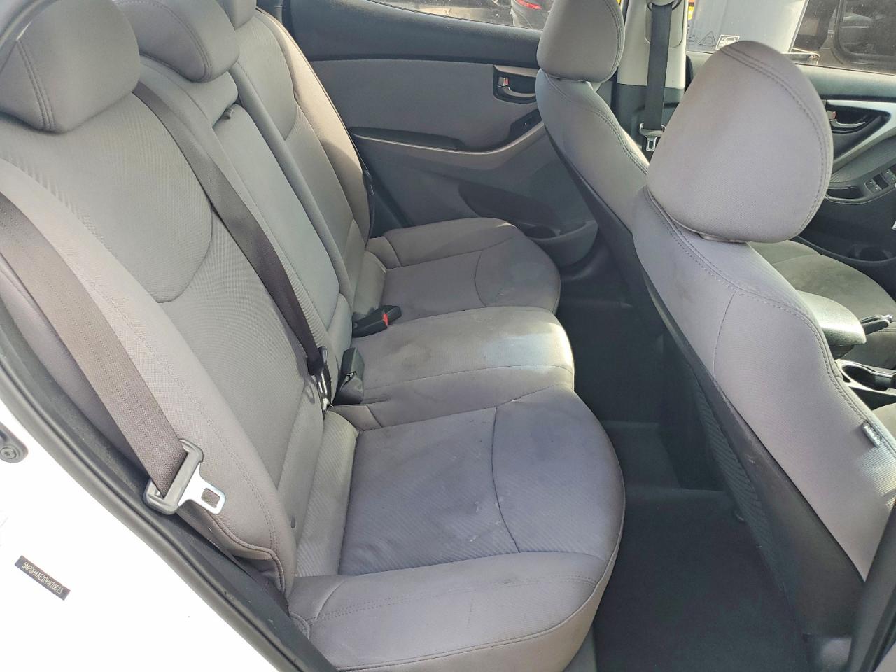 2013 Hyundai Elantra Gls White vin: 5NPDH4AE2DH420623