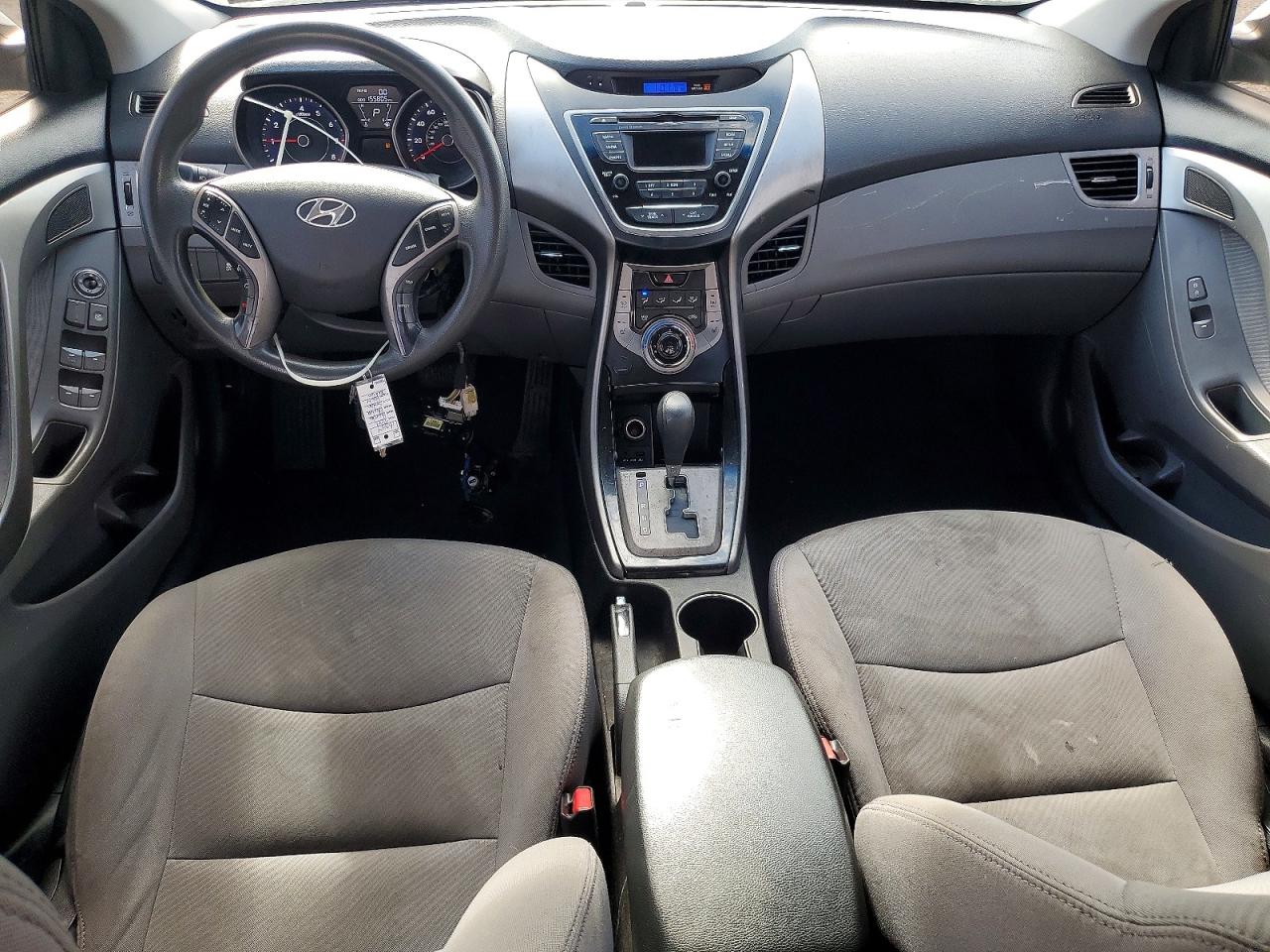 2013 Hyundai Elantra Gls White vin: 5NPDH4AE2DH420623