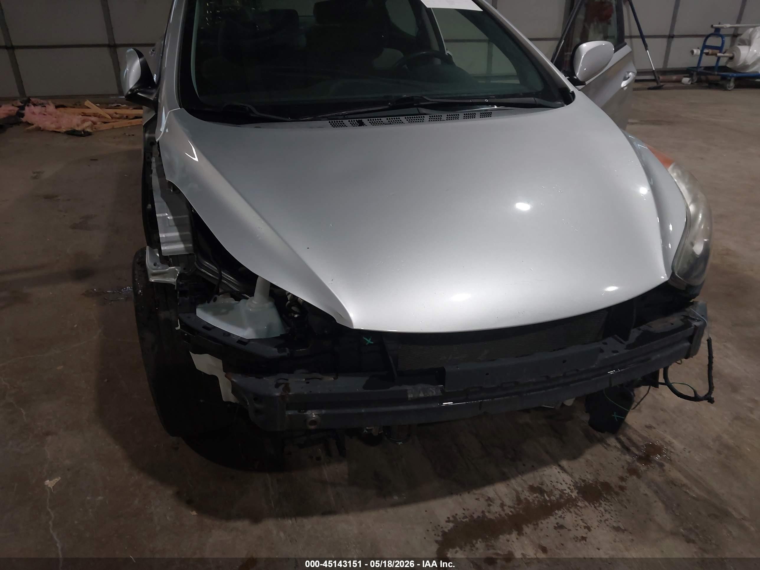 2013 Hyundai Elantra Gls Silver vin: 5NPDH4AE2DH423912