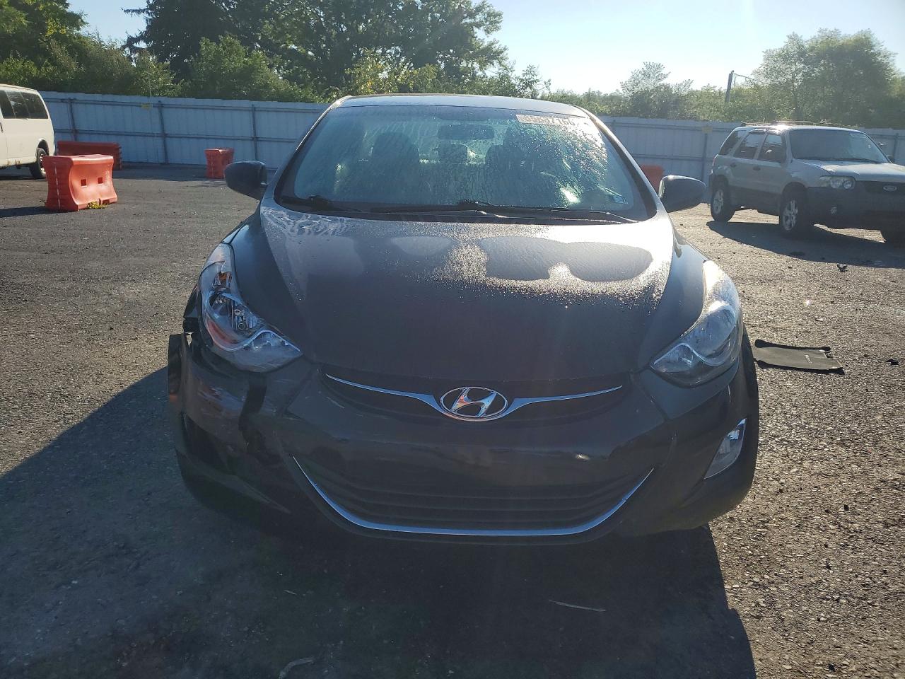 2013 Hyundai Elantra Gls Black vin: 5NPDH4AE2DH423943