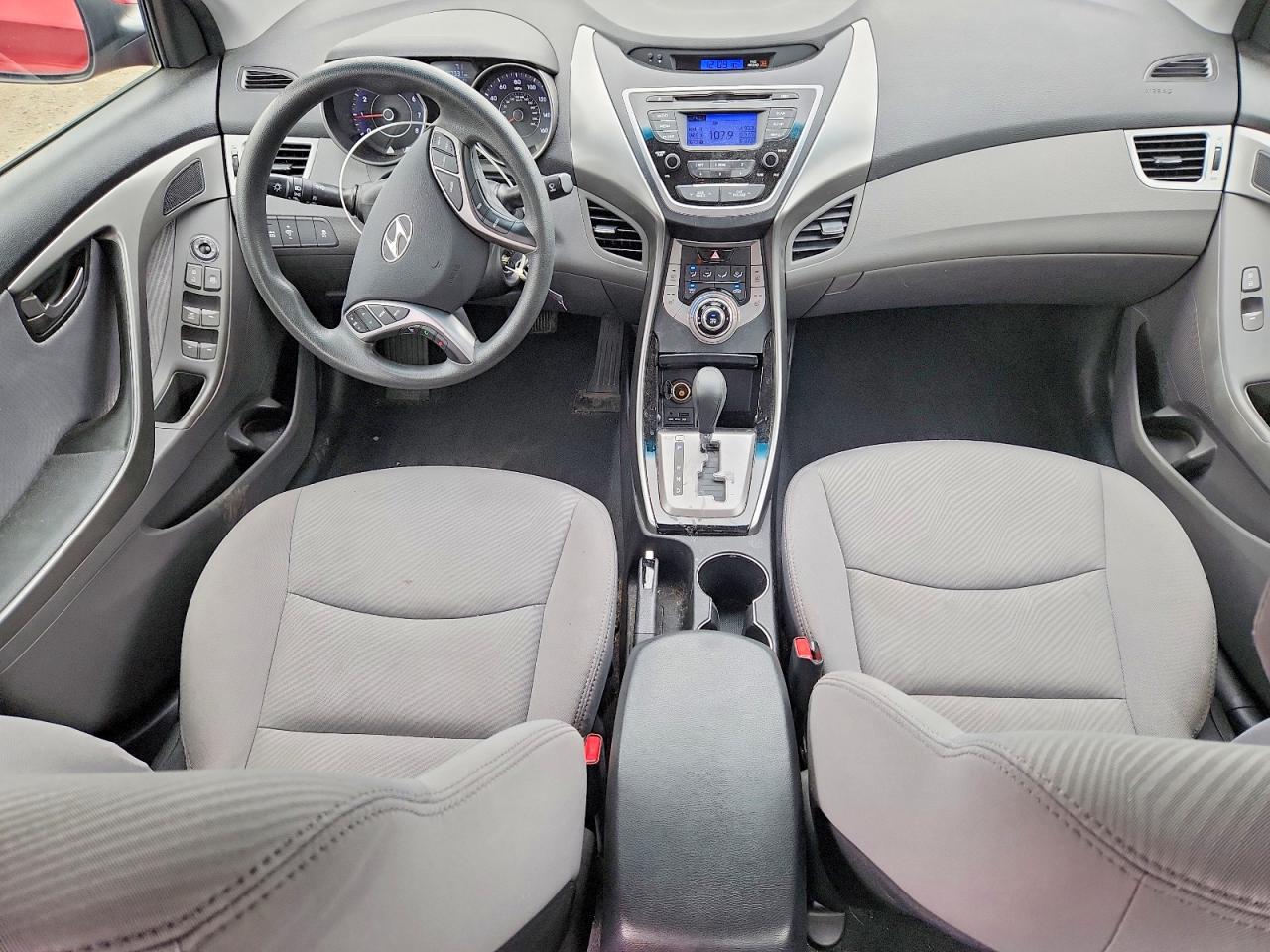 2013 Hyundai Elantra Gls Red vin: 5NPDH4AE2DH431797