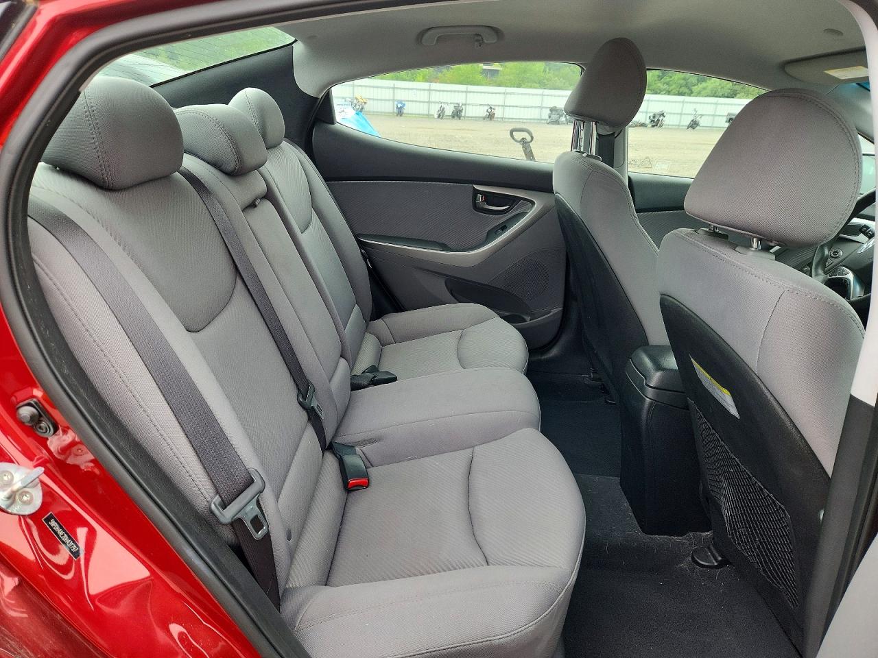 2013 Hyundai Elantra Gls Red vin: 5NPDH4AE2DH431797