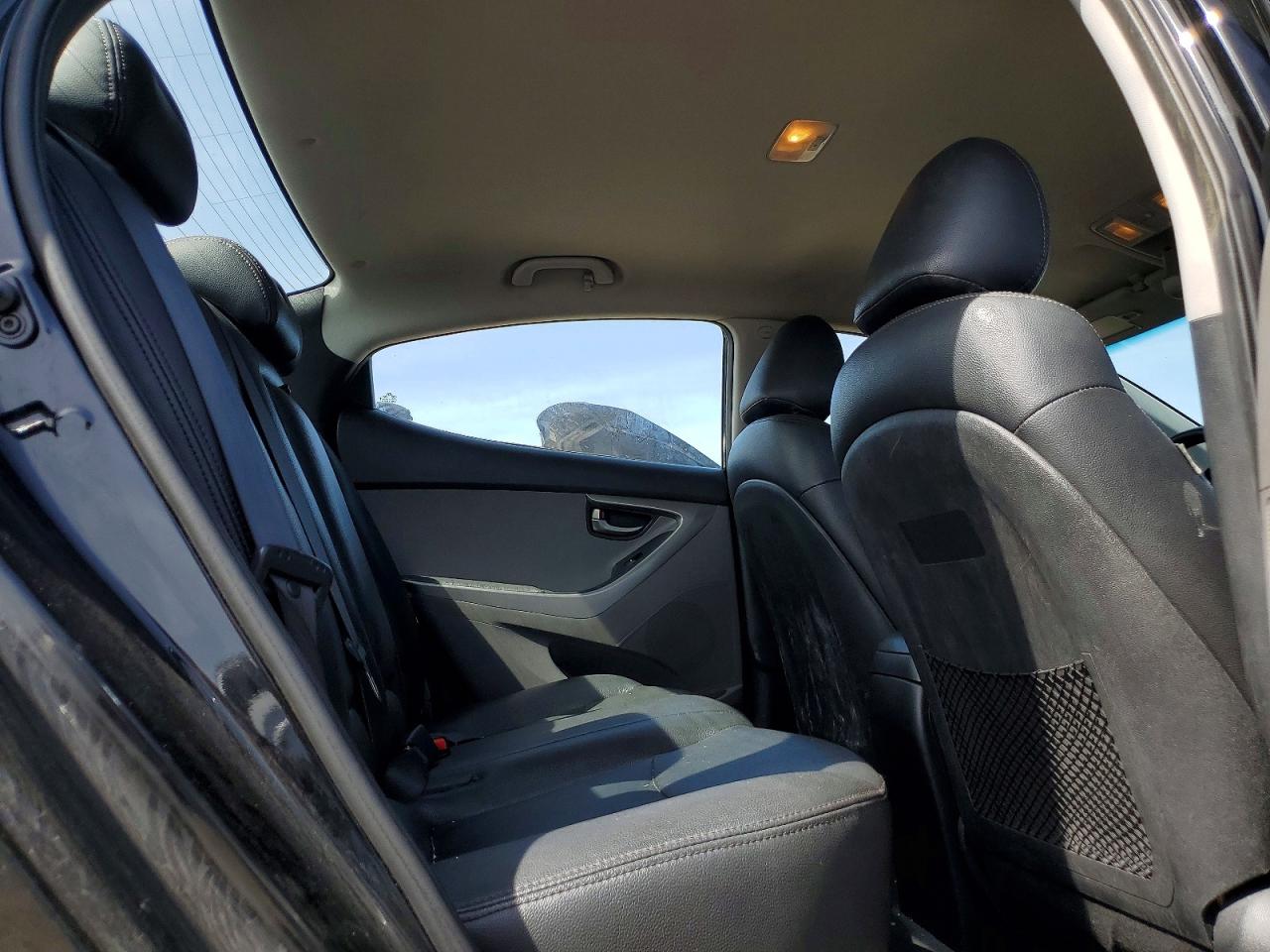 2013 Hyundai Elantra Gls Черный vin: 5NPDH4AE2DH435431