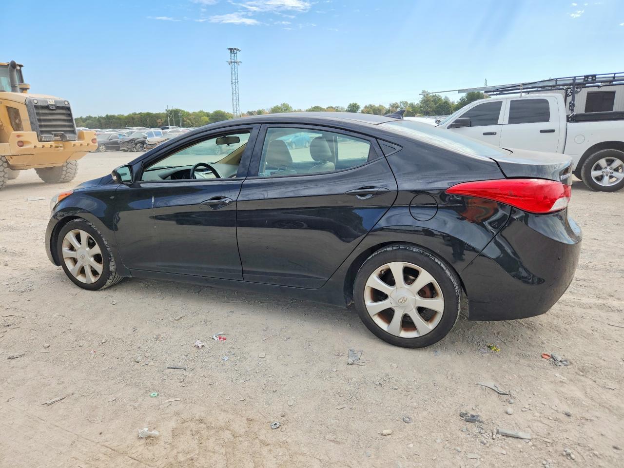 2013 Hyundai Elantra Limited Серый vin: 5NPDH4AE2DH438653