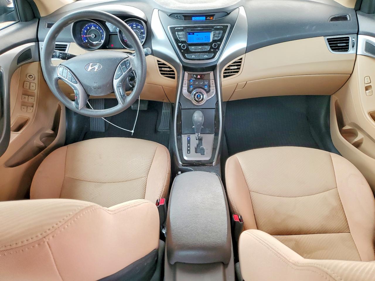 2013 Hyundai Elantra Gls Синий vin: 5NPDH4AE2DH440709