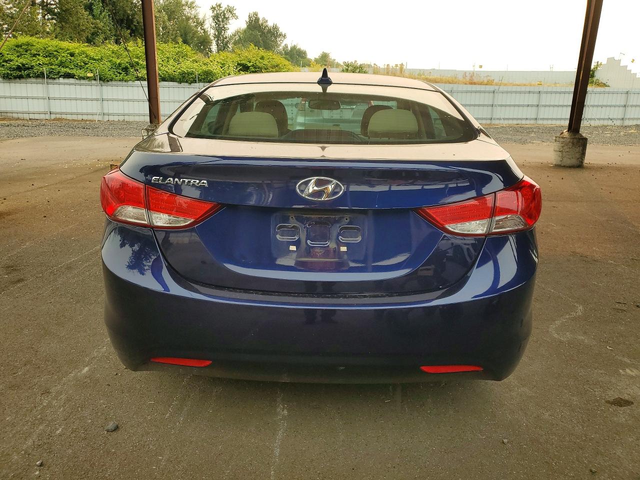 2013 Hyundai Elantra Gls Синий vin: 5NPDH4AE2DH440709