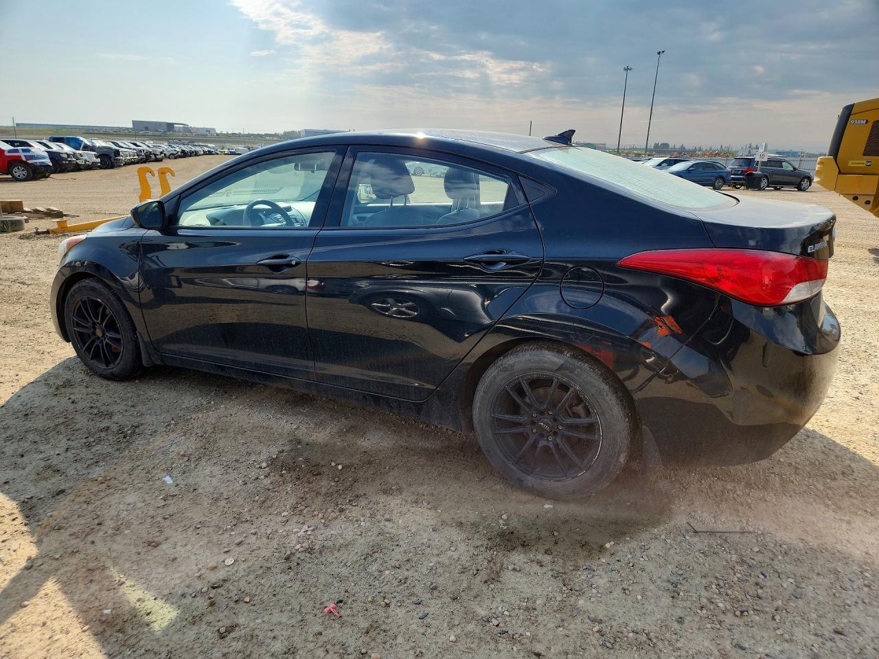 2013 Hyundai Elantra Gls Black vin: 5NPDH4AE2DH443951