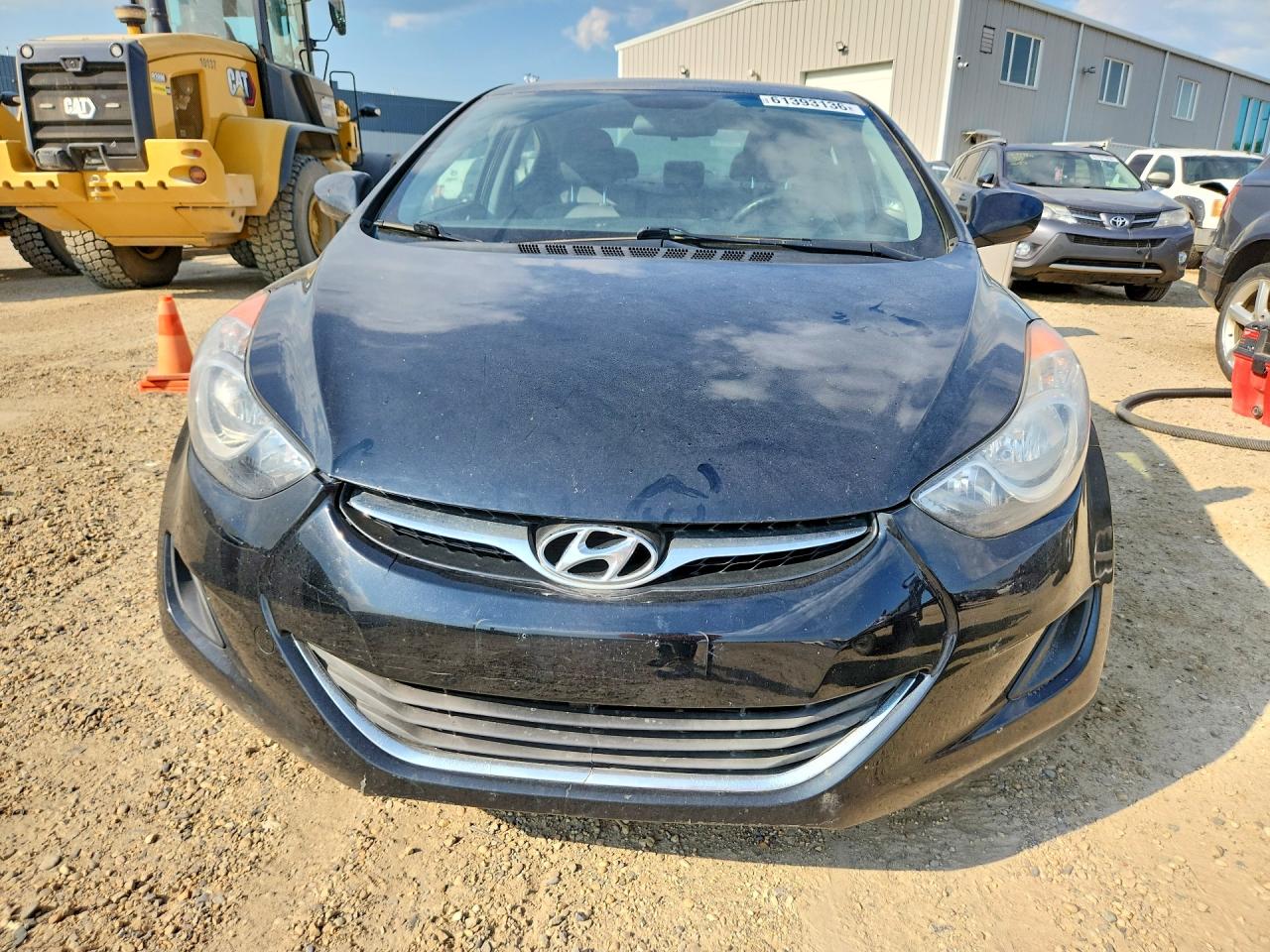 2013 Hyundai Elantra Gls Black vin: 5NPDH4AE2DH443951