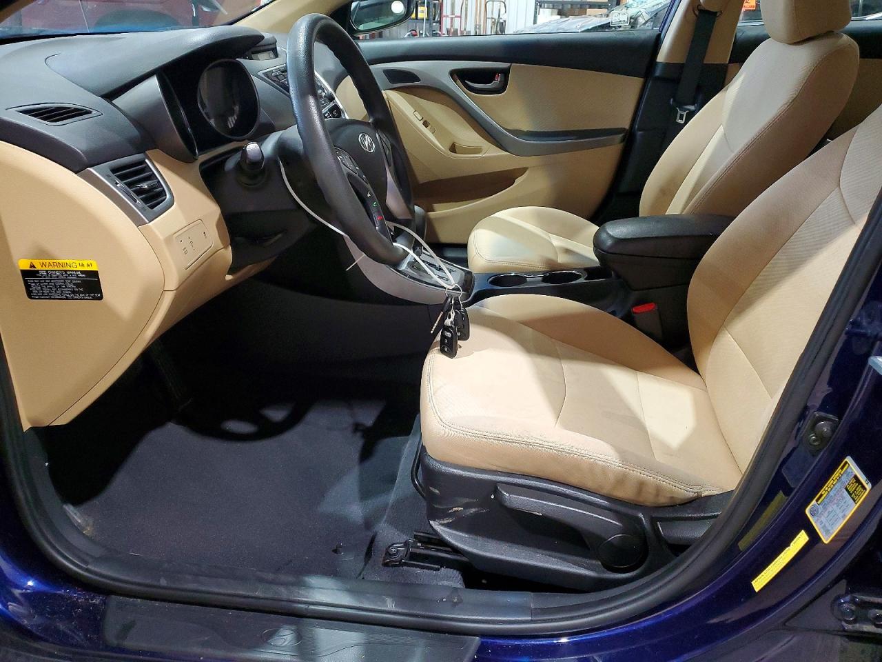 2013 Hyundai Elantra Gls Синий vin: 5NPDH4AE2DH449166