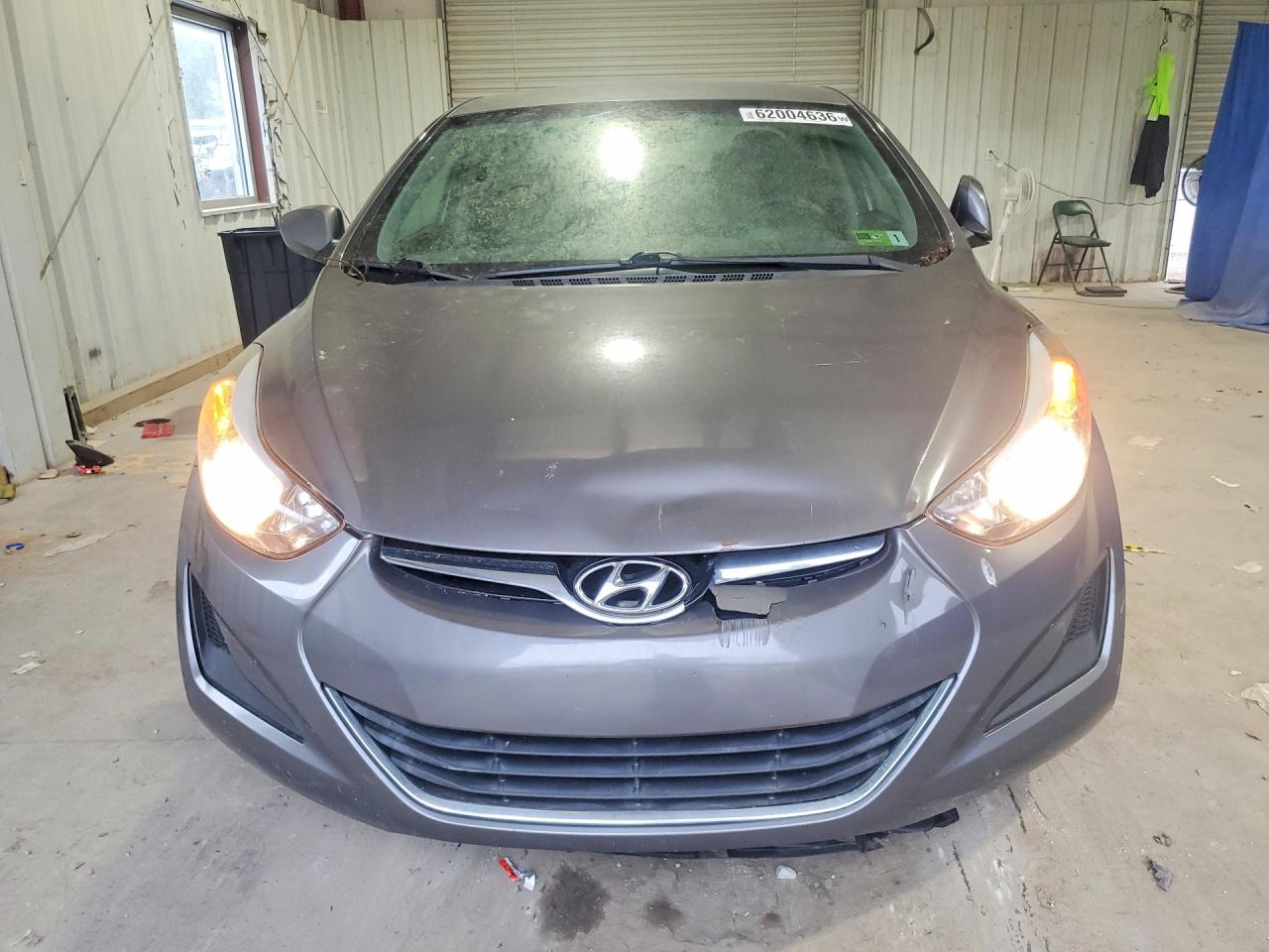 2014 Hyundai Elantra Se Gray vin: 5NPDH4AE2EH461240