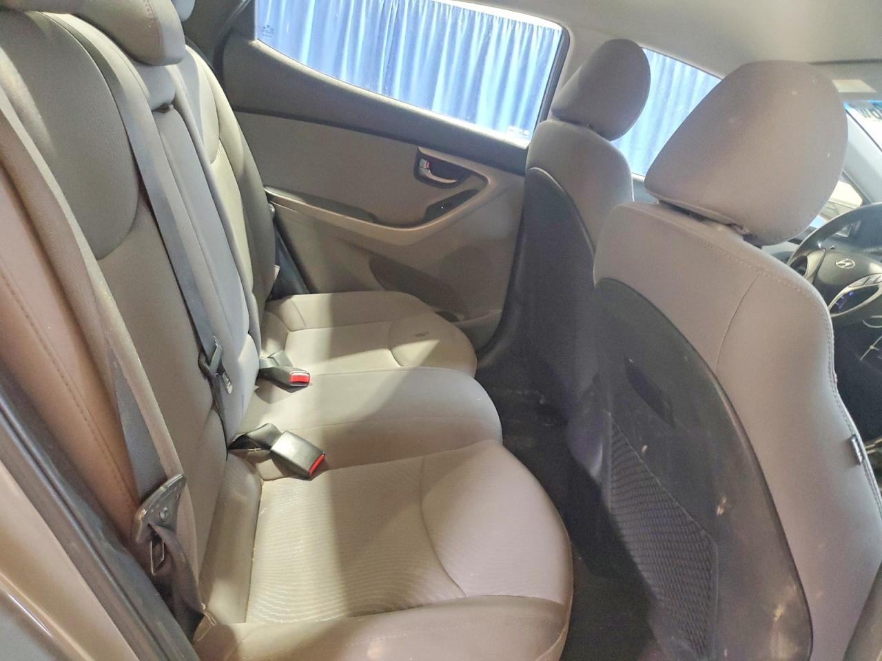 2014 Hyundai Elantra Se Gray vin: 5NPDH4AE2EH461240