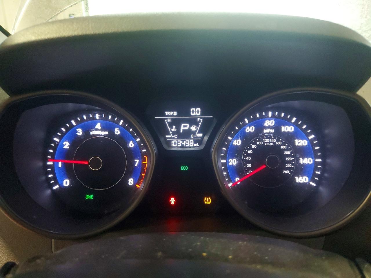 2014 Hyundai Elantra Se Gray vin: 5NPDH4AE2EH461240