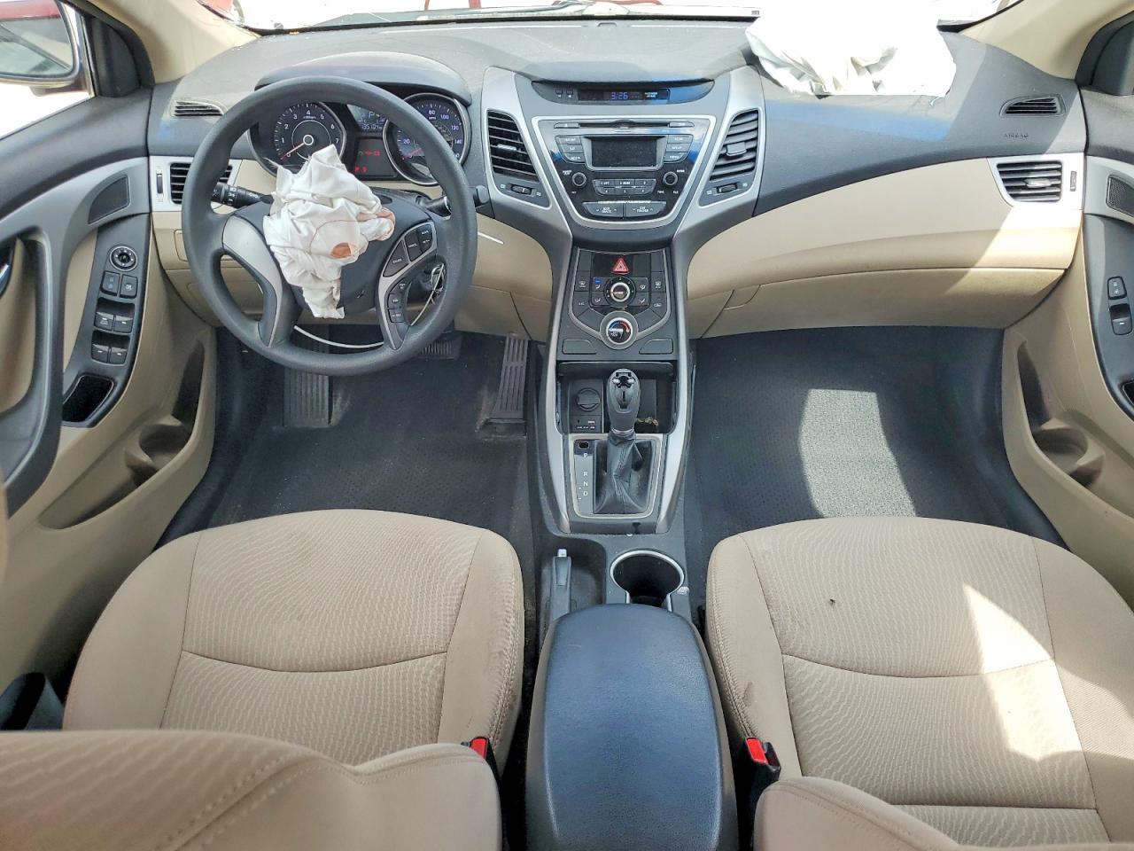 2014 Hyundai Elantra Se Burgundy vin: 5NPDH4AE2EH469743