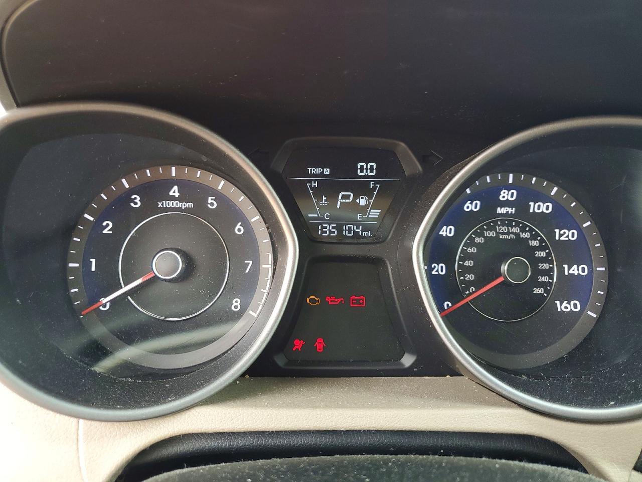 2014 Hyundai Elantra Se Burgundy vin: 5NPDH4AE2EH469743