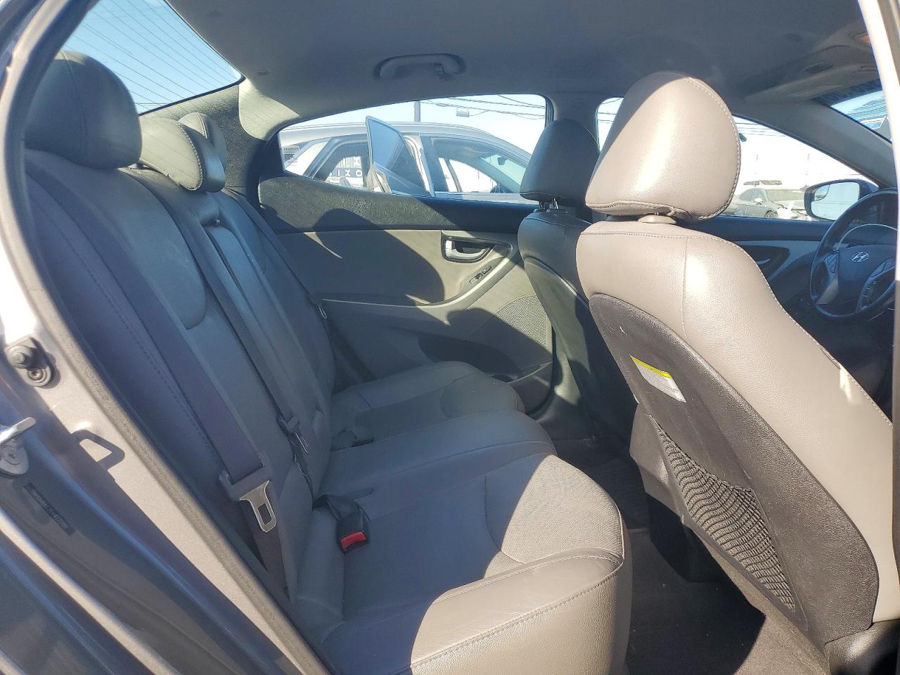 2014 Hyundai Elantra Limited Gray vin: 5NPDH4AE2EH477390