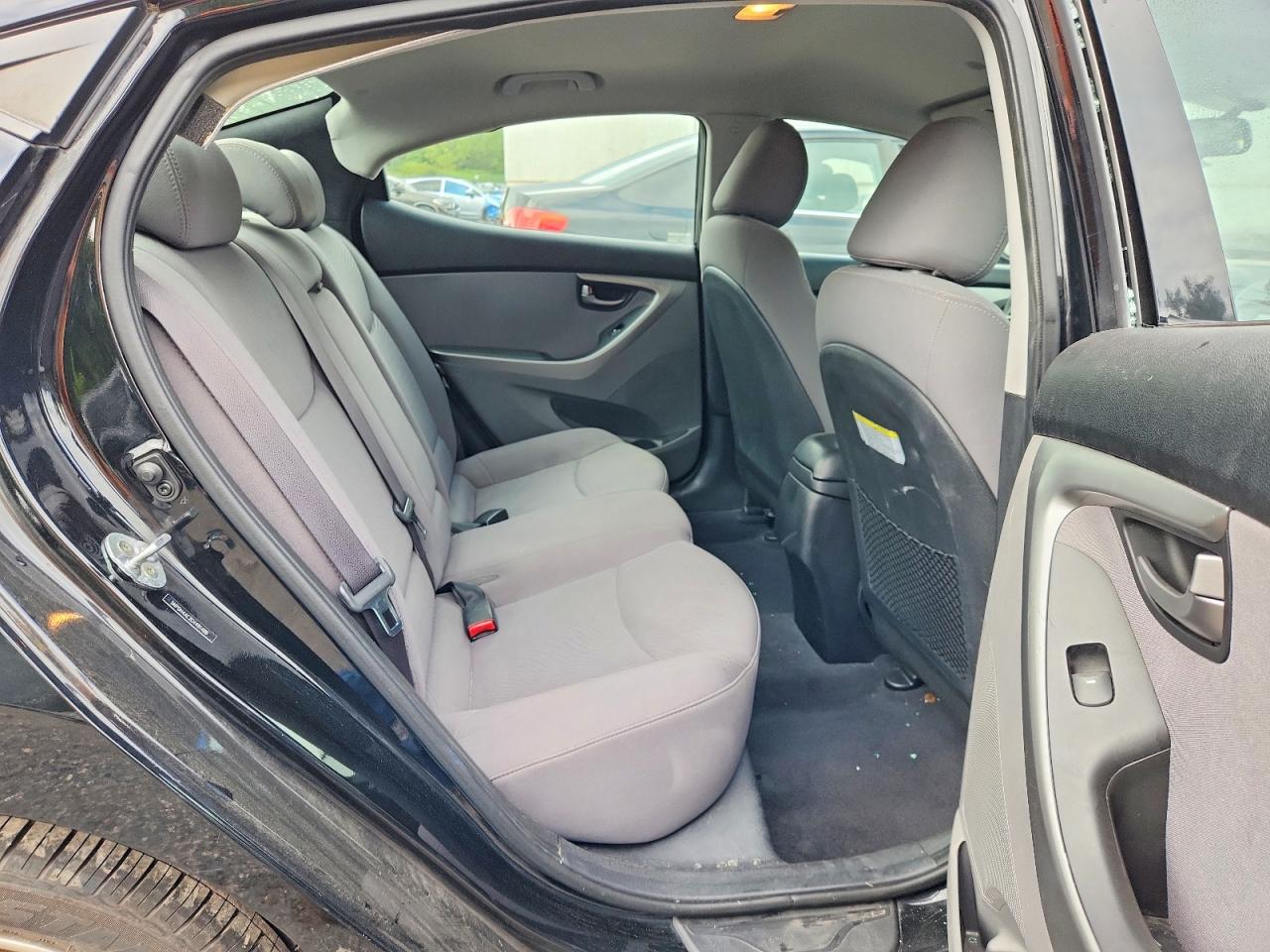 2014 Hyundai Elantra Se Black vin: 5NPDH4AE2EH481486