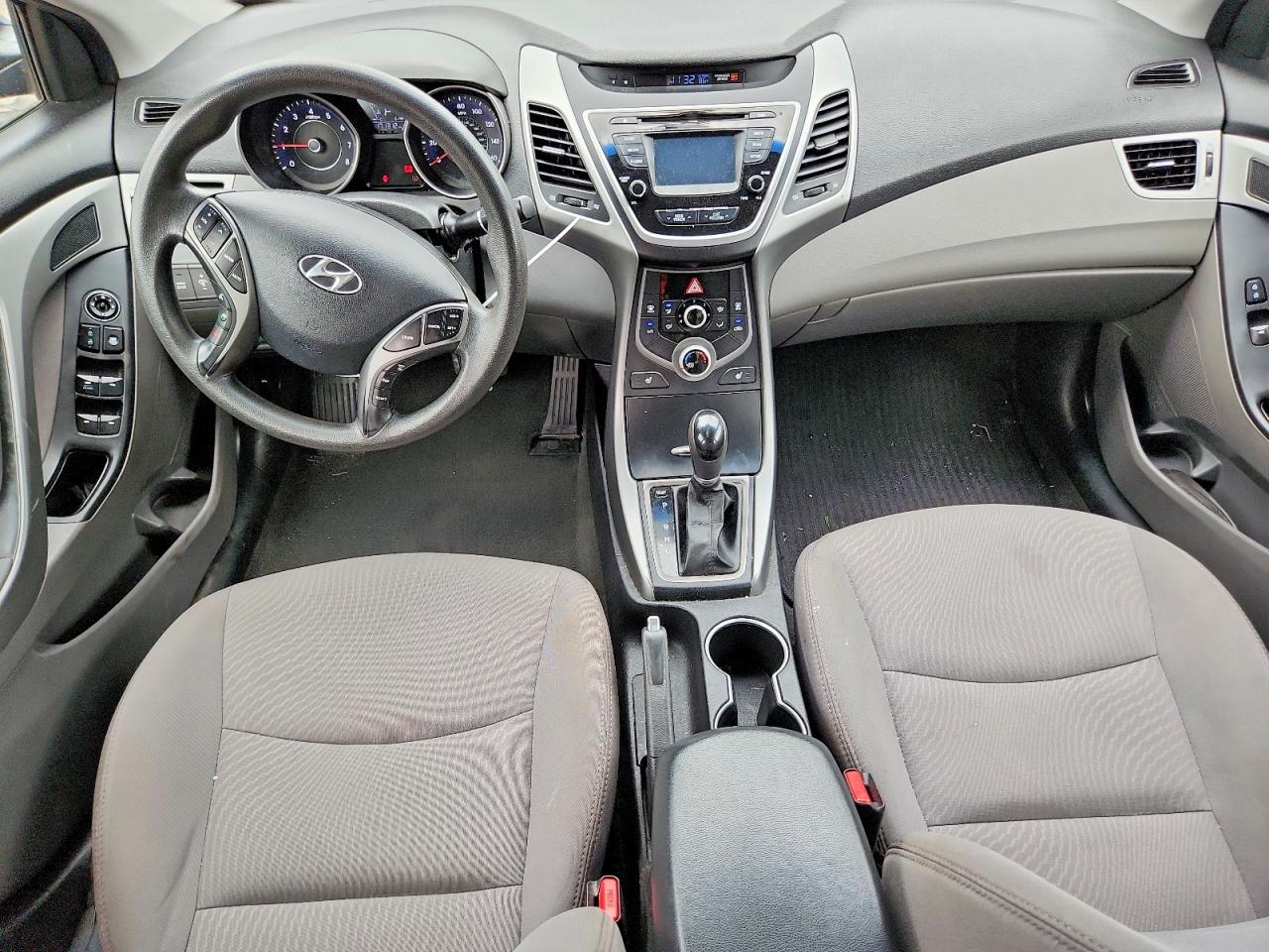 2014 Hyundai Elantra Se Blue vin: 5NPDH4AE2EH488695
