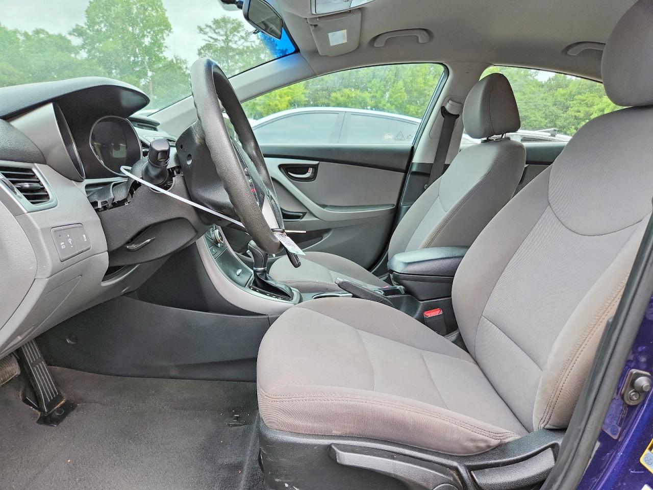 2014 Hyundai Elantra Se Blue vin: 5NPDH4AE2EH488695