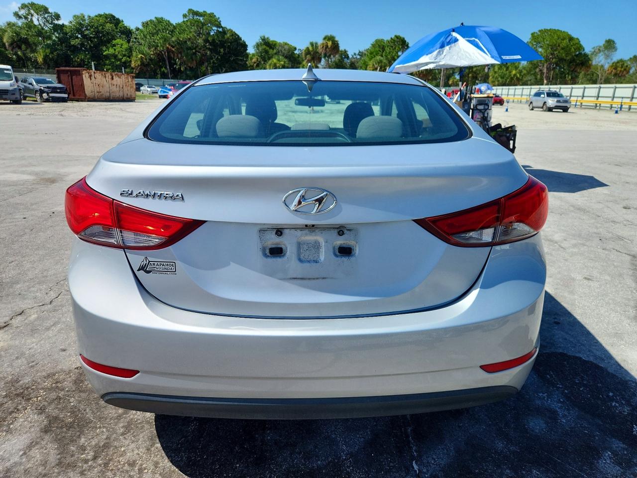 2014 Hyundai Elantra Se Silver vin: 5NPDH4AE2EH490558