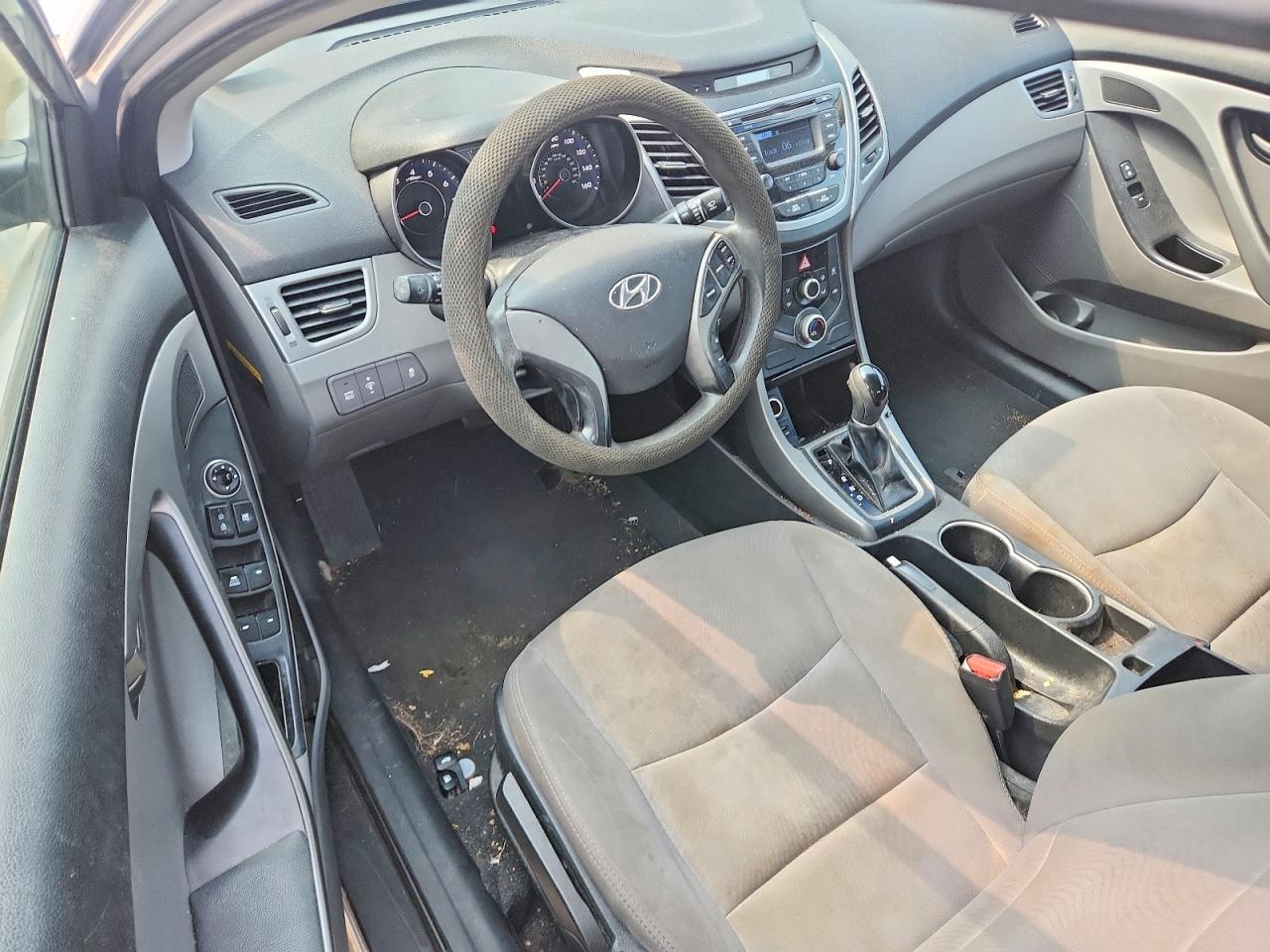 2014 Hyundai Elantra Se Silver vin: 5NPDH4AE2EH507178