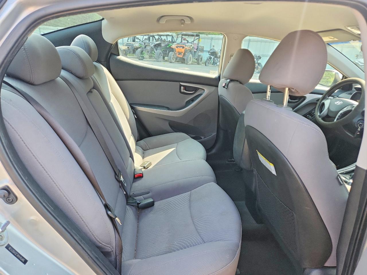 2014 Hyundai Elantra Se Silver vin: 5NPDH4AE2EH507178