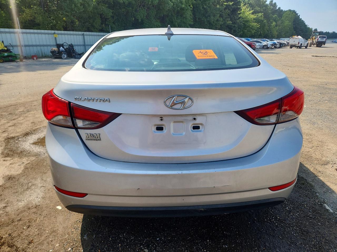 2014 Hyundai Elantra Se Silver vin: 5NPDH4AE2EH507178
