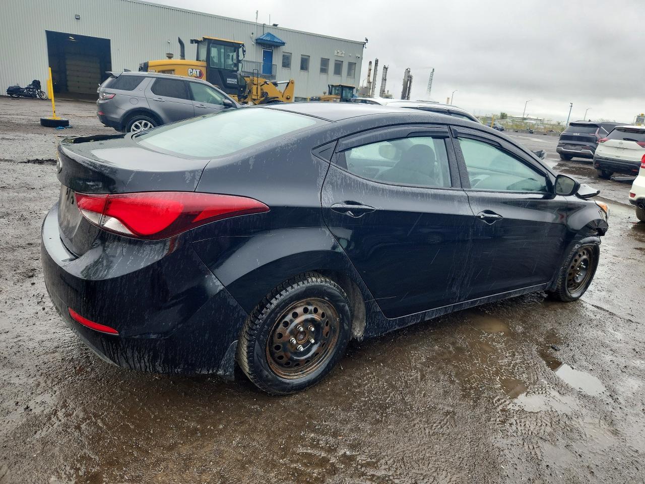 2014 Hyundai Elantra Se Black vin: 5NPDH4AE2EH508086