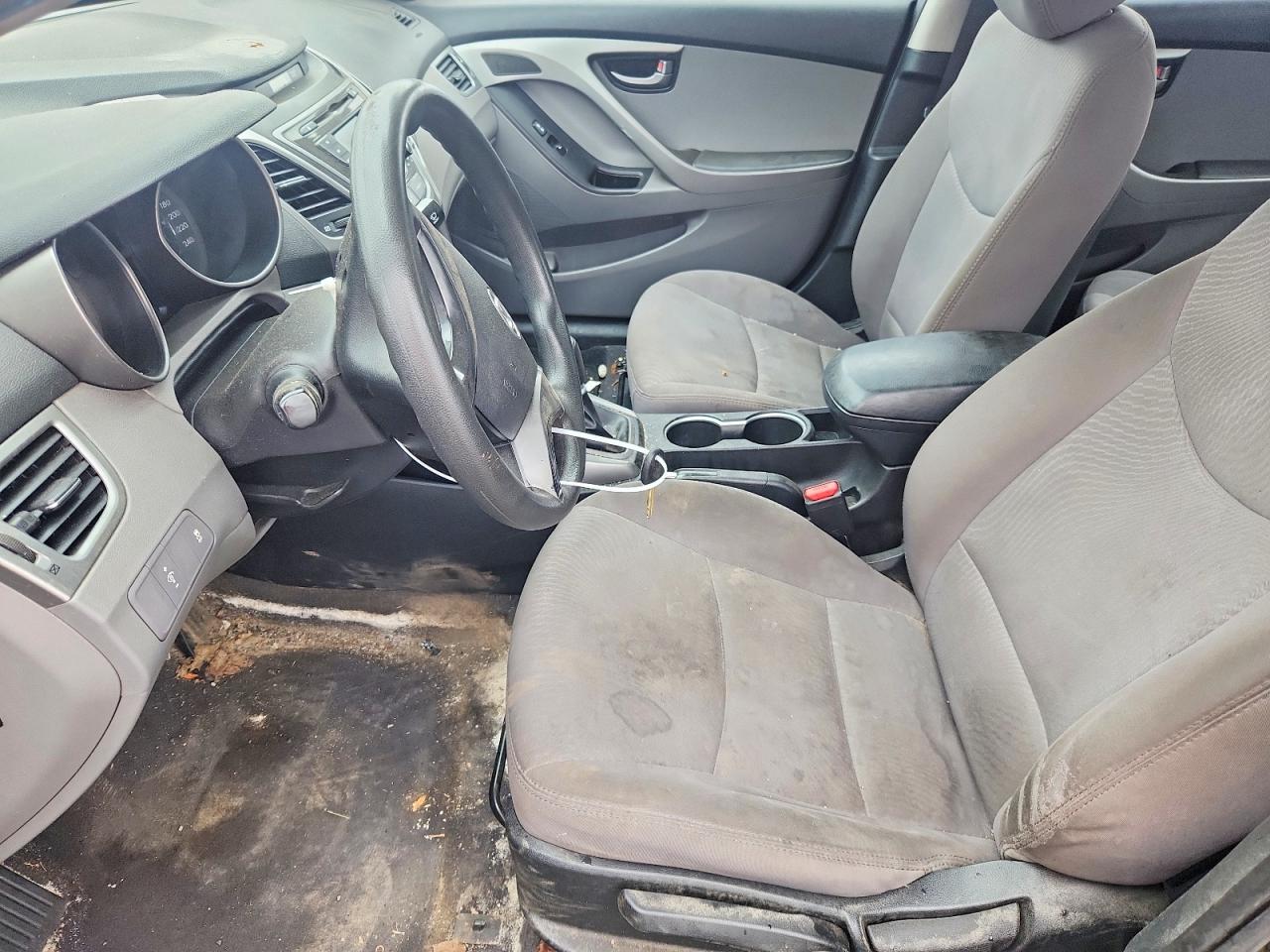 2014 Hyundai Elantra Se Black vin: 5NPDH4AE2EH508086