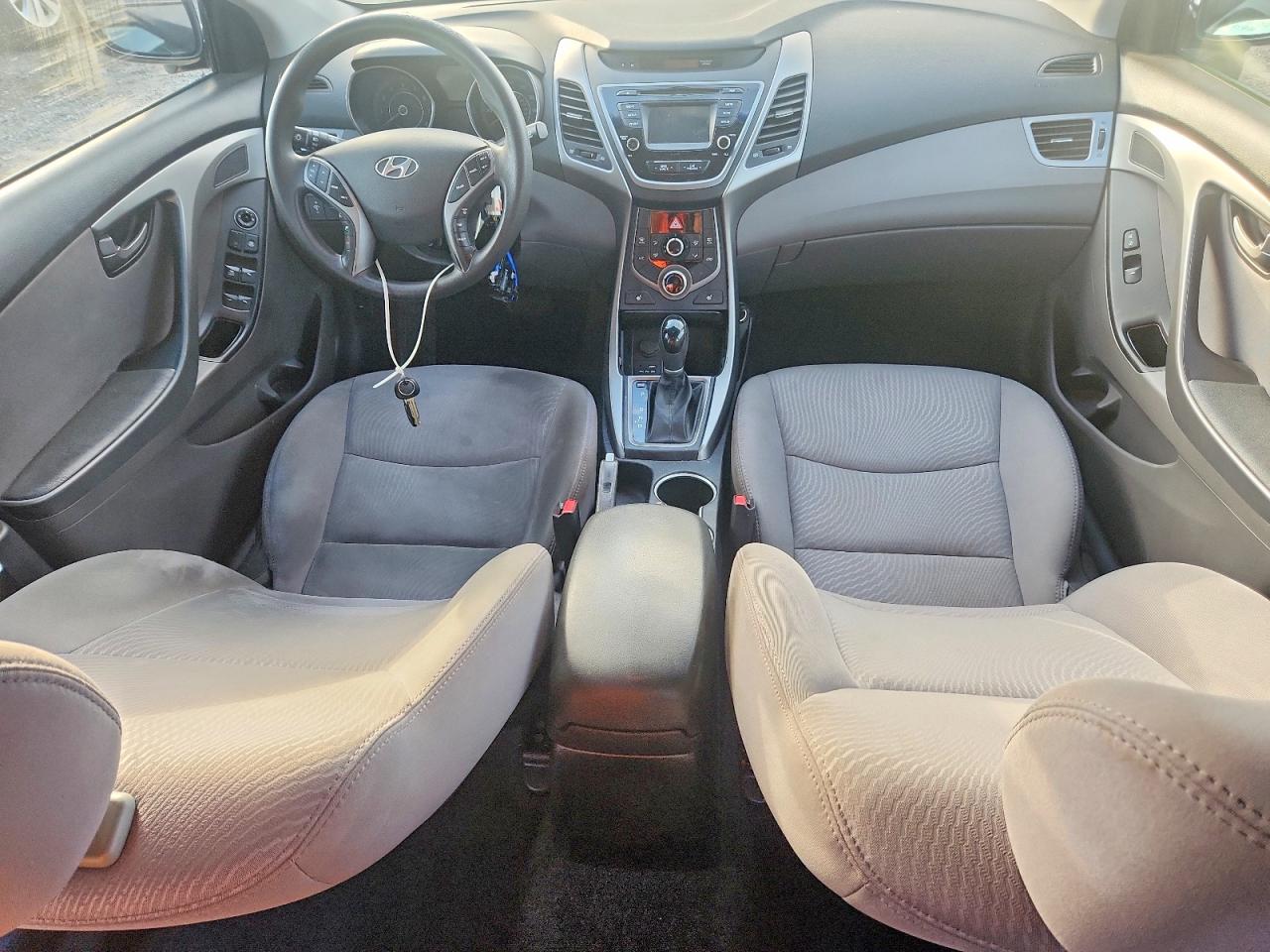 2014 Hyundai Elantra Se Black vin: 5NPDH4AE2EH510937