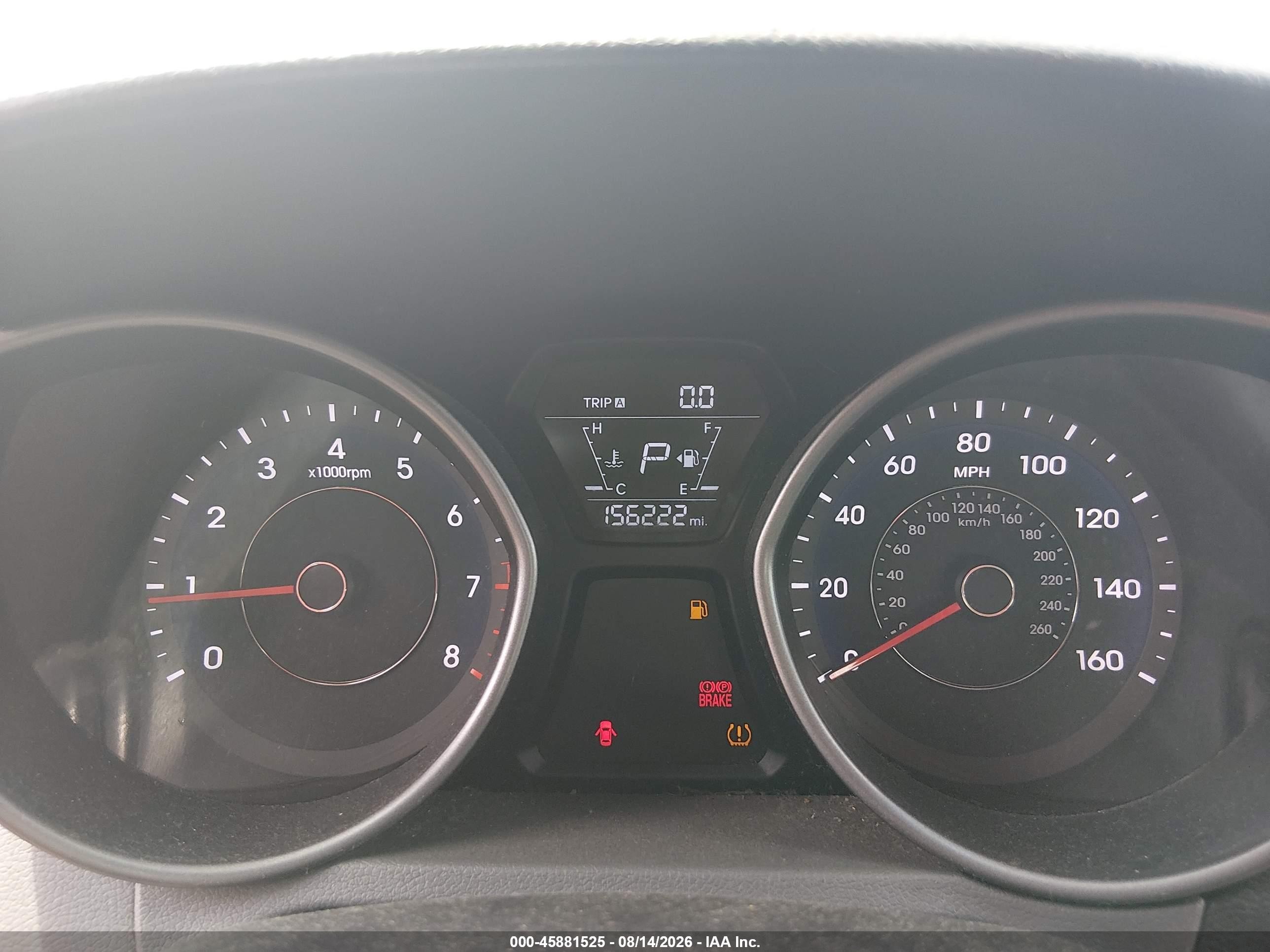 2014 Hyundai Elantra Se Red vin: 5NPDH4AE2EH511666