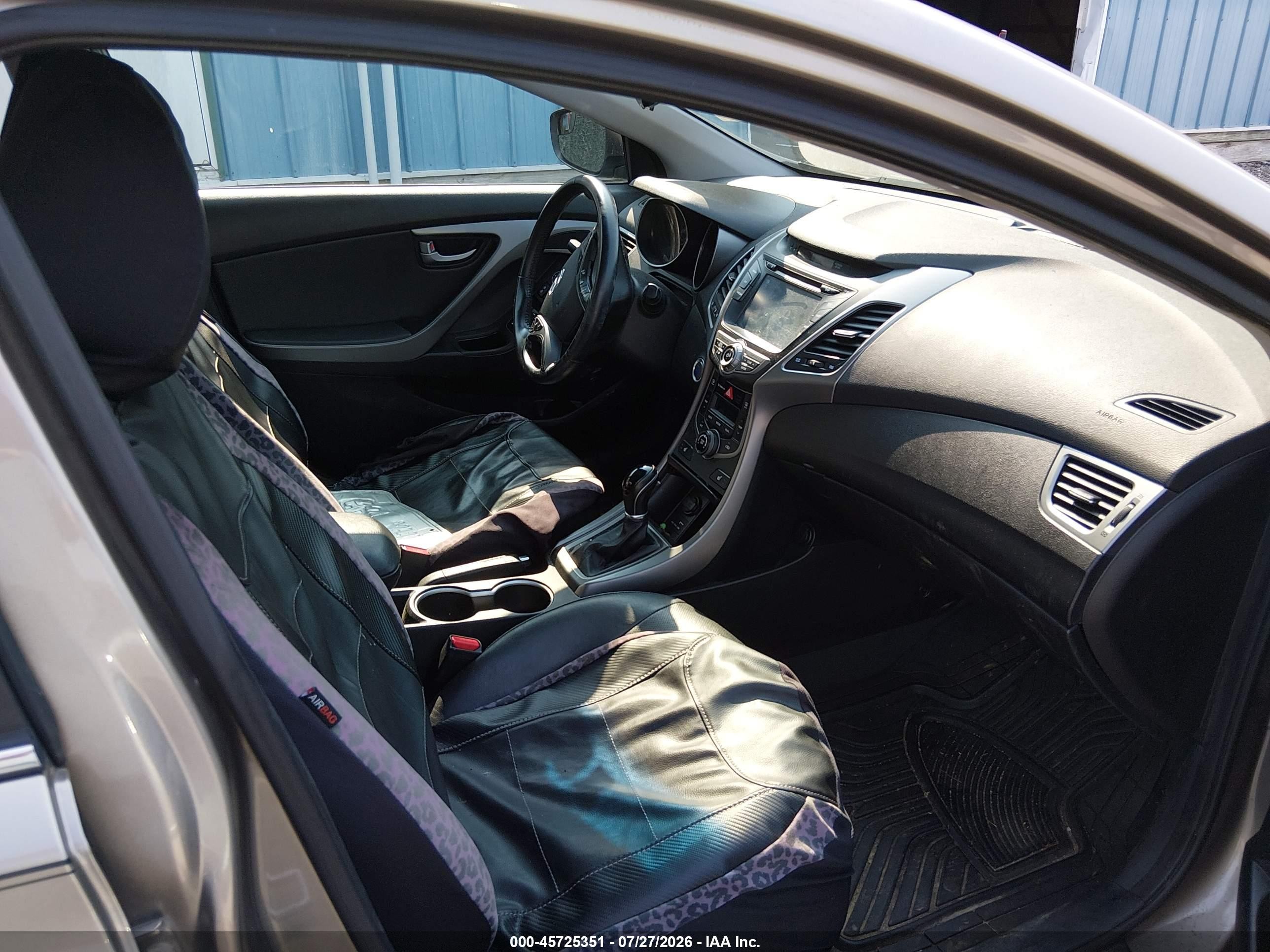 2014 Hyundai Elantra Limited Gold vin: 5NPDH4AE2EH519427