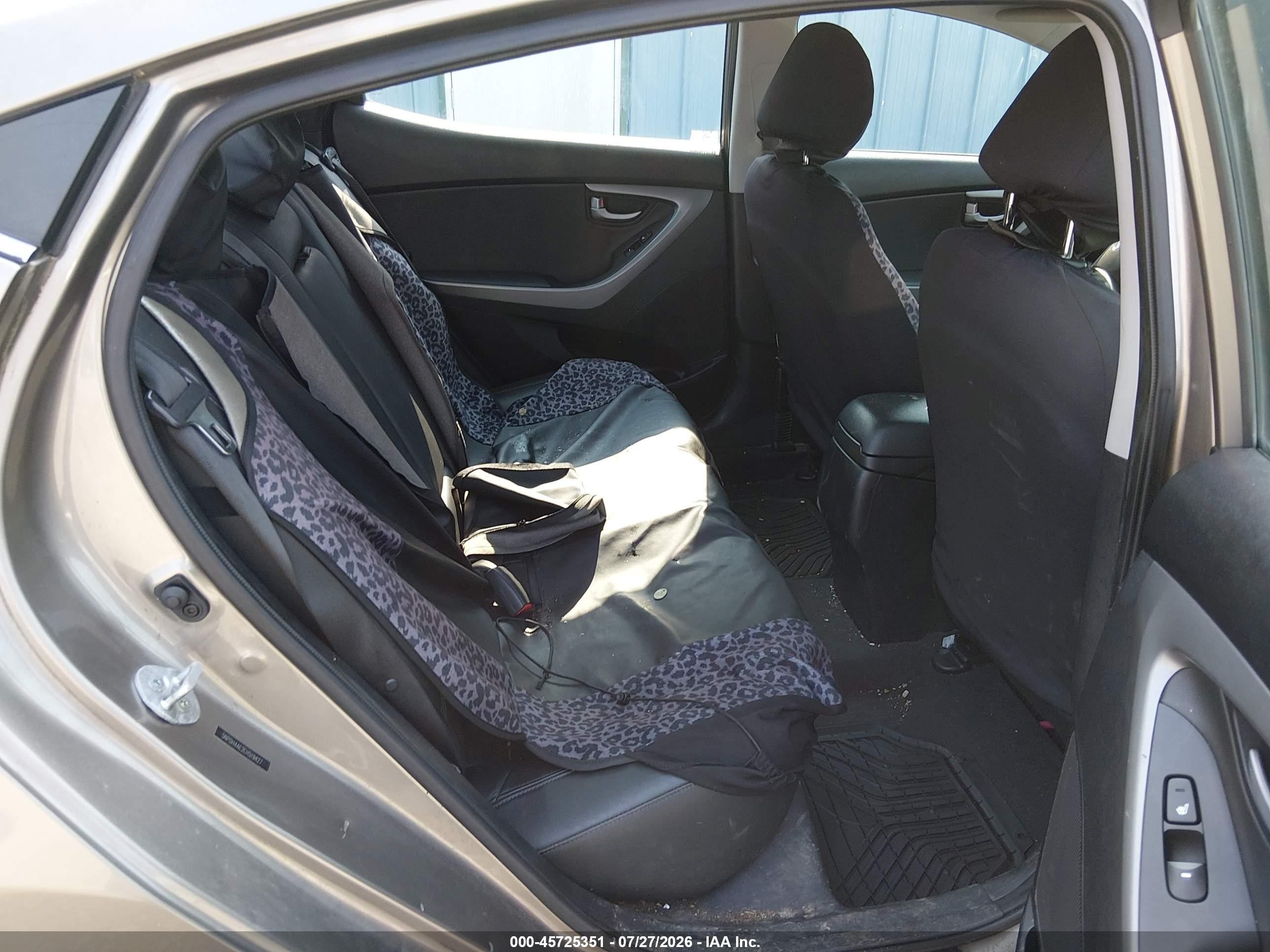 2014 Hyundai Elantra Limited Gold vin: 5NPDH4AE2EH519427