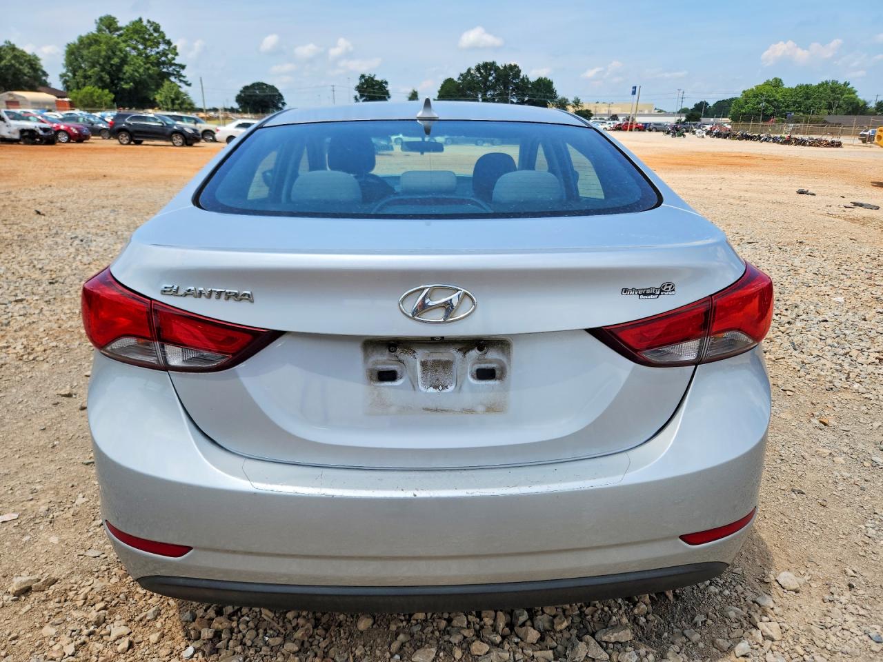 2014 Hyundai Elantra Se Silver vin: 5NPDH4AE2EH523493