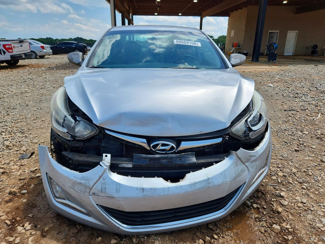 2014 Hyundai Elantra Se Silver vin: 5NPDH4AE2EH523493