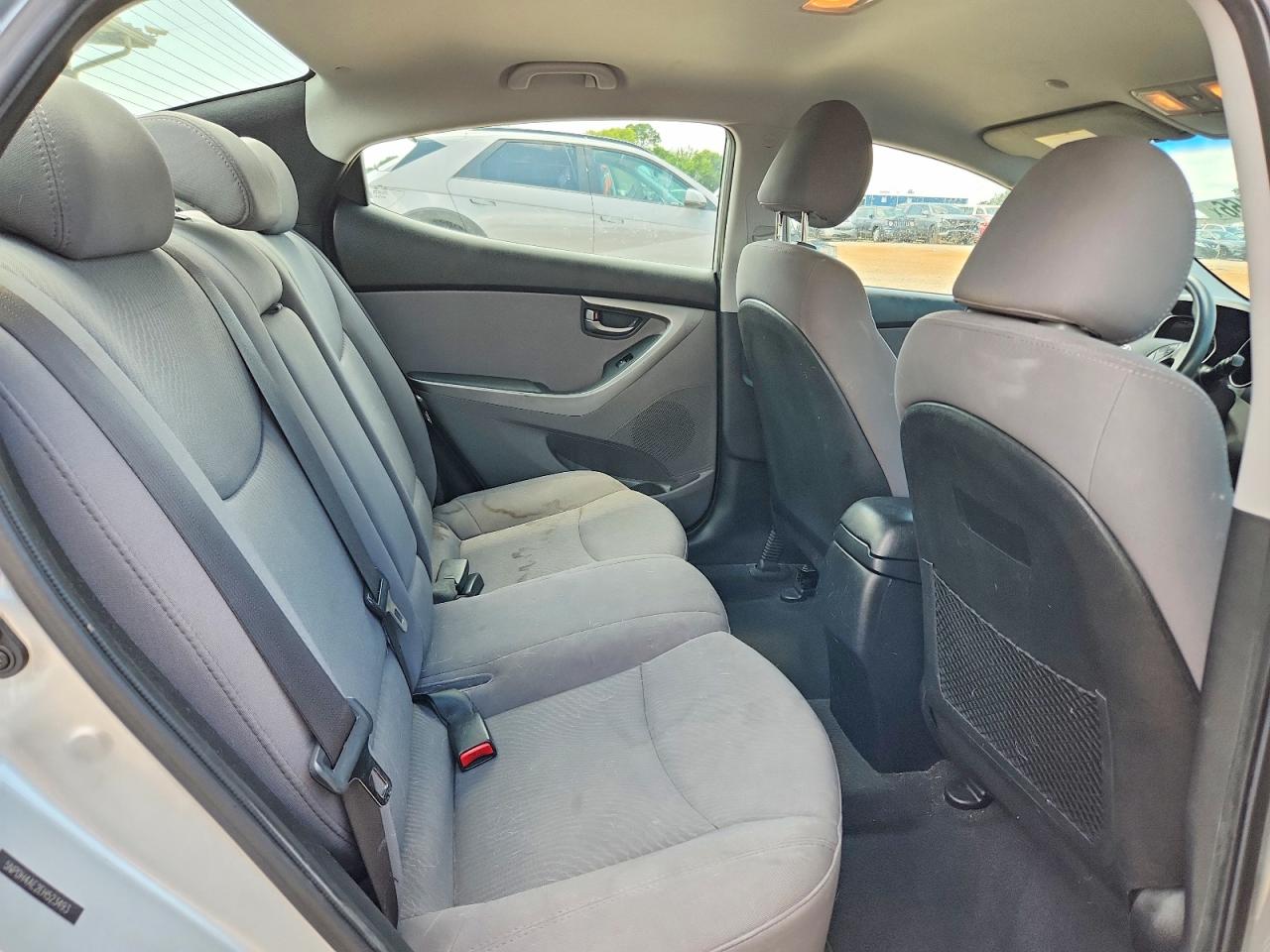 2014 Hyundai Elantra Se Silver vin: 5NPDH4AE2EH523493