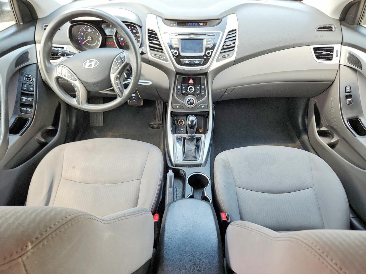 2014 Hyundai Elantra Se Silver vin: 5NPDH4AE2EH523493