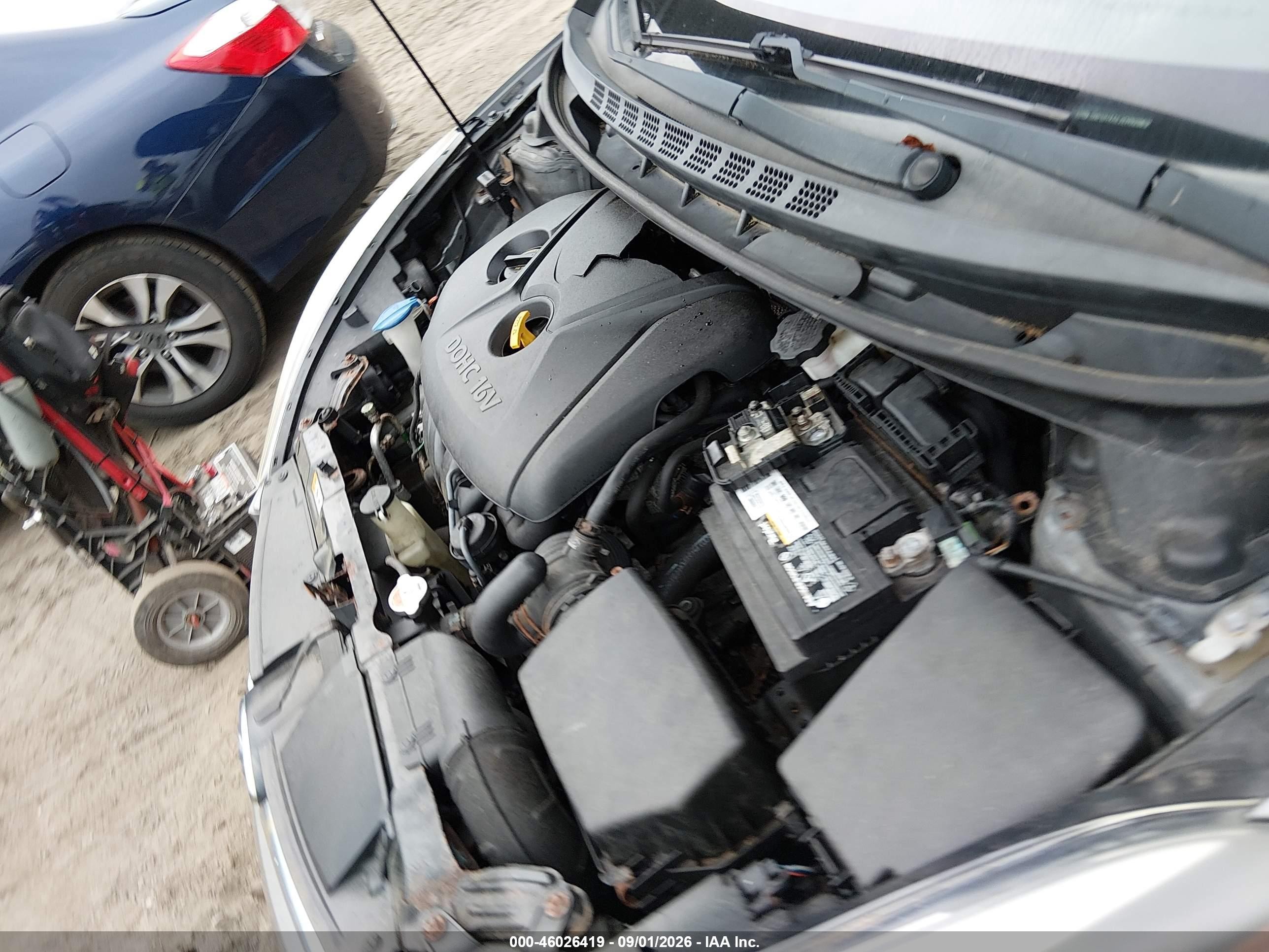 2014 Hyundai Elantra Se Серый vin: 5NPDH4AE2EH525695