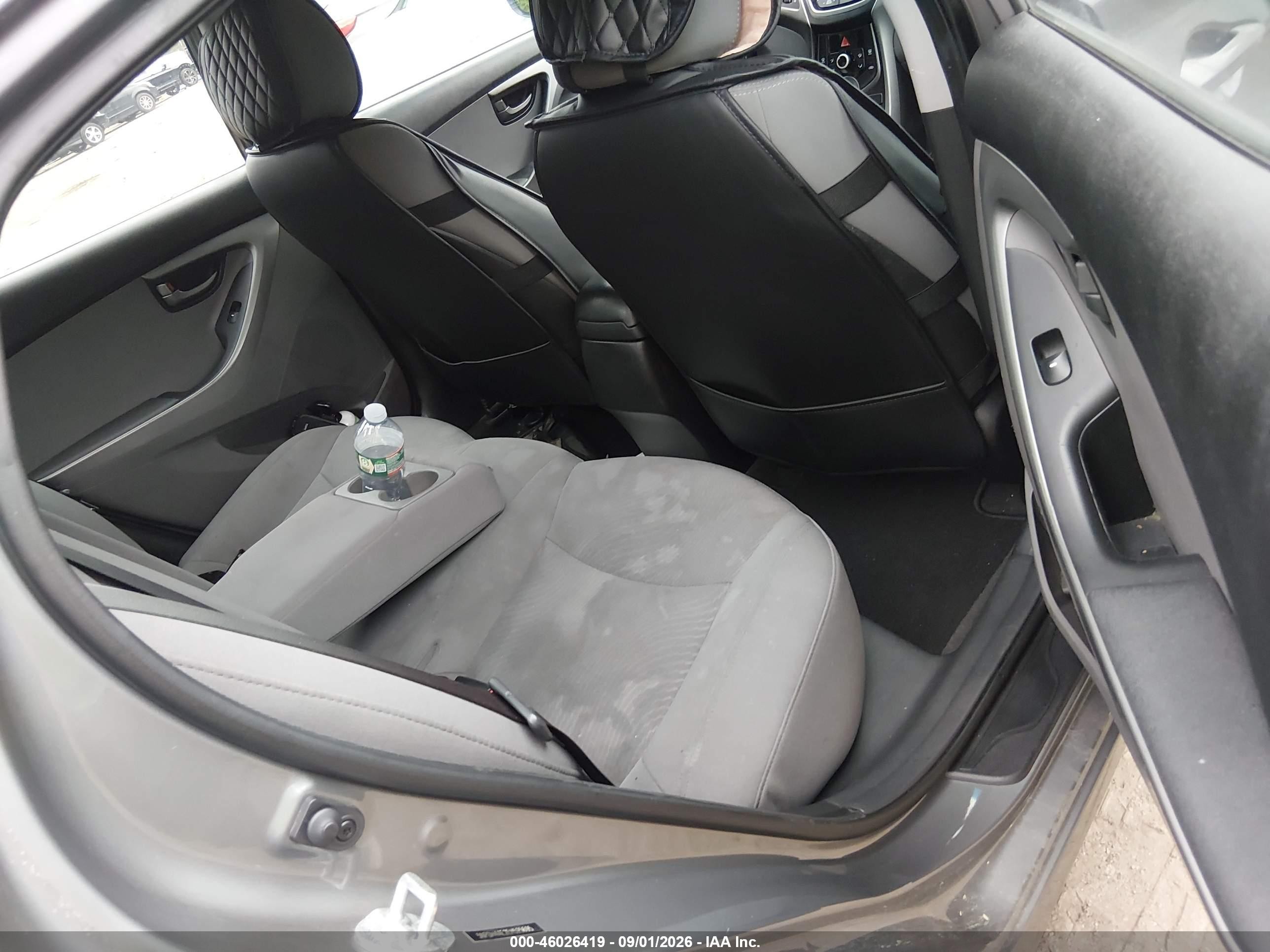 2014 Hyundai Elantra Se Серый vin: 5NPDH4AE2EH525695