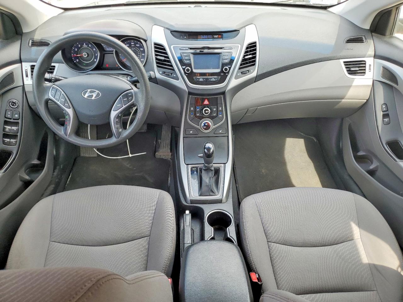 2014 Hyundai Elantra Se Red vin: 5NPDH4AE2EH532484
