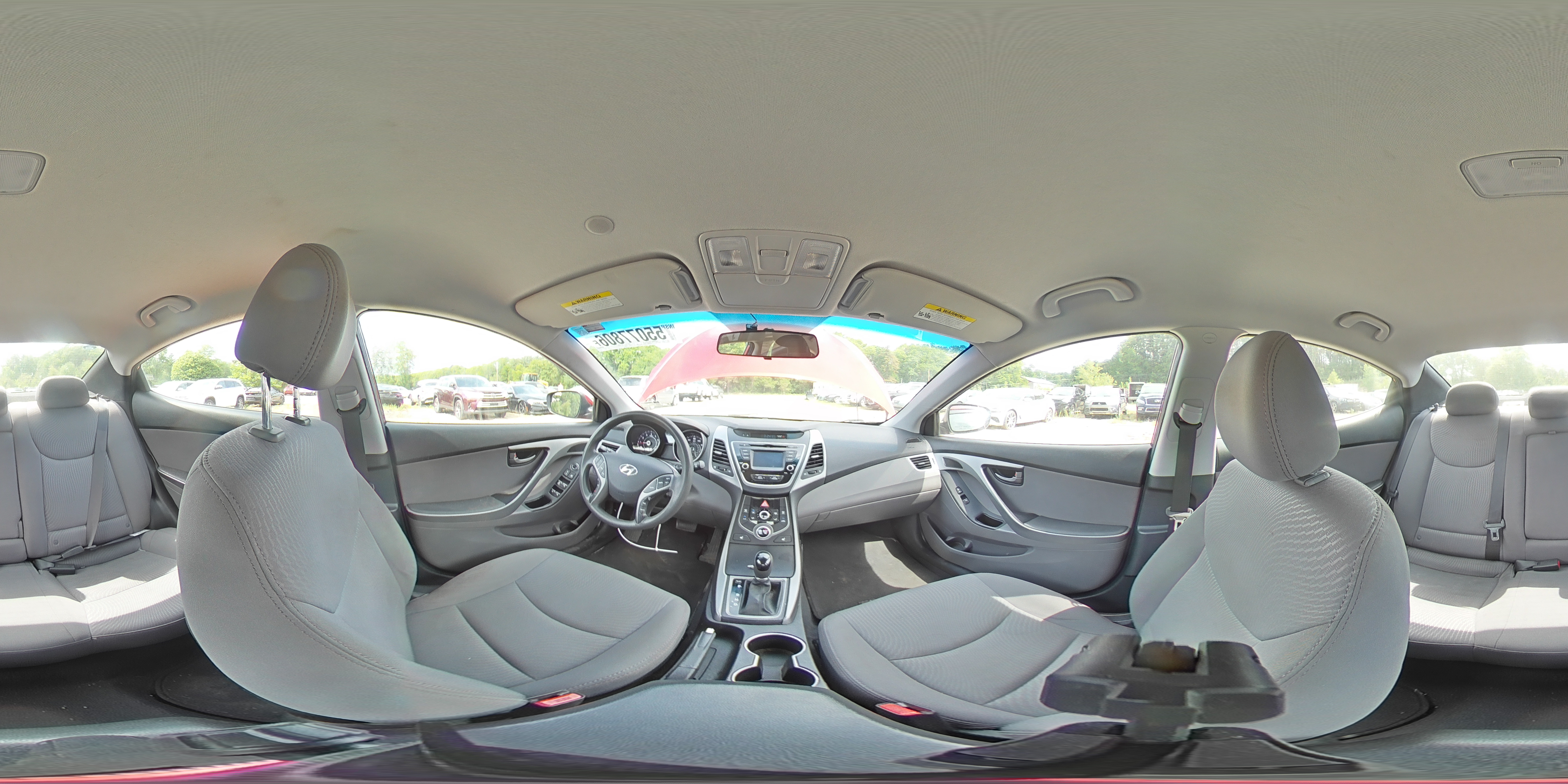 2014 Hyundai Elantra Se Red vin: 5NPDH4AE2EH532484