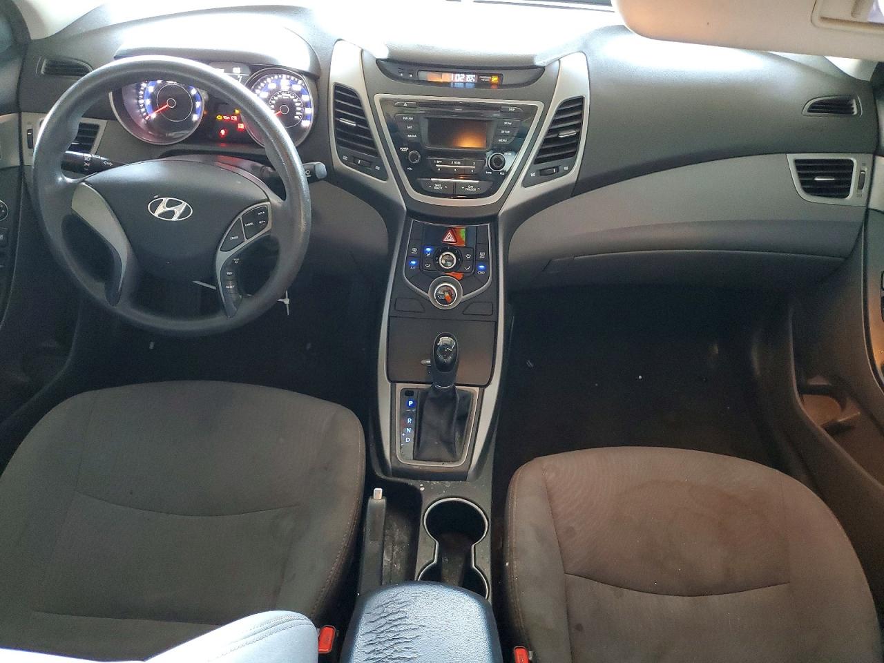 2014 Hyundai Elantra Se Blue vin: 5NPDH4AE2EH532811