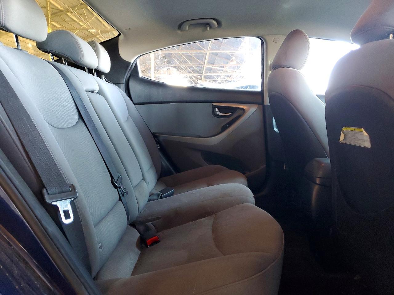 2014 Hyundai Elantra Se Blue vin: 5NPDH4AE2EH532811